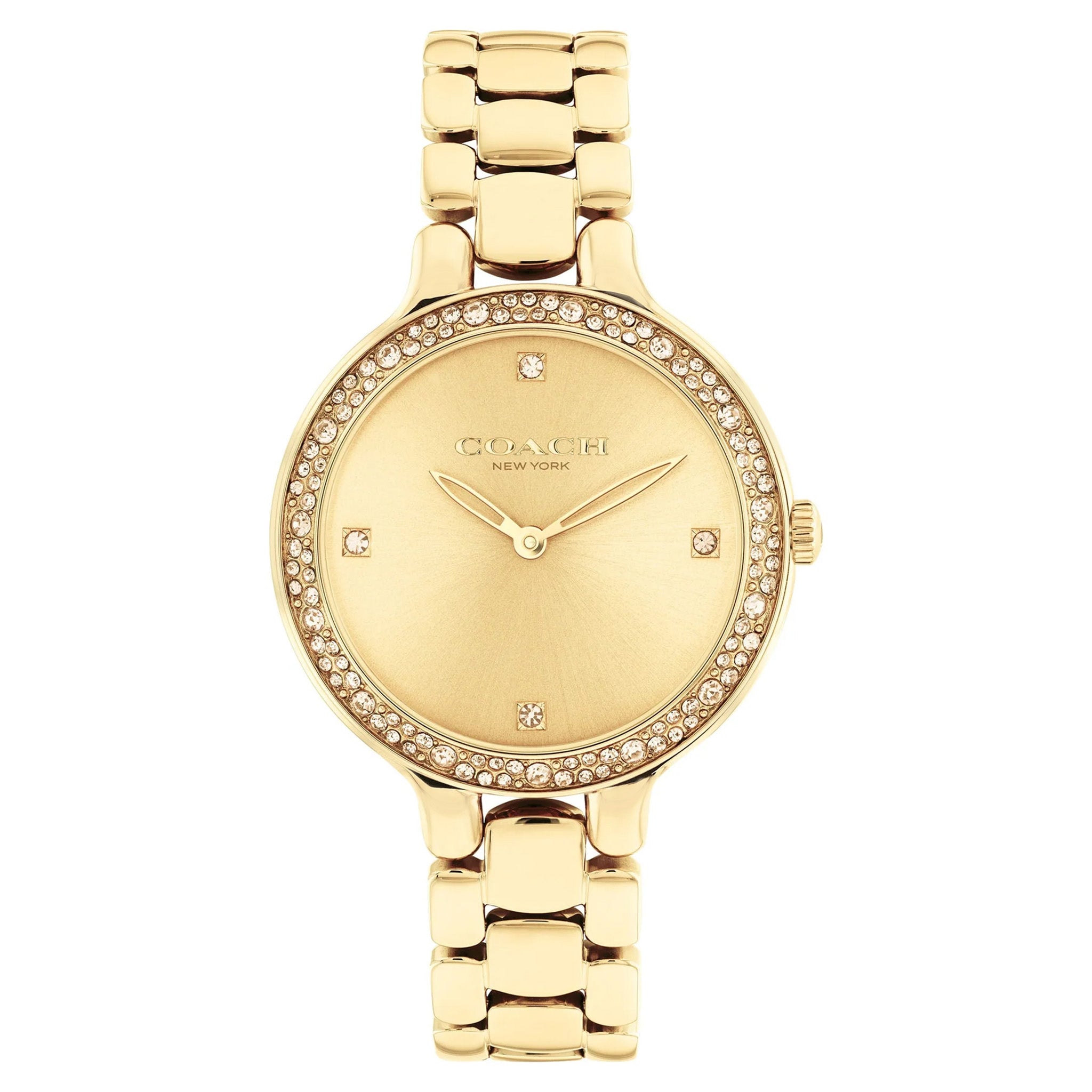 Coach Gold Steel Women's Watch - 14504125