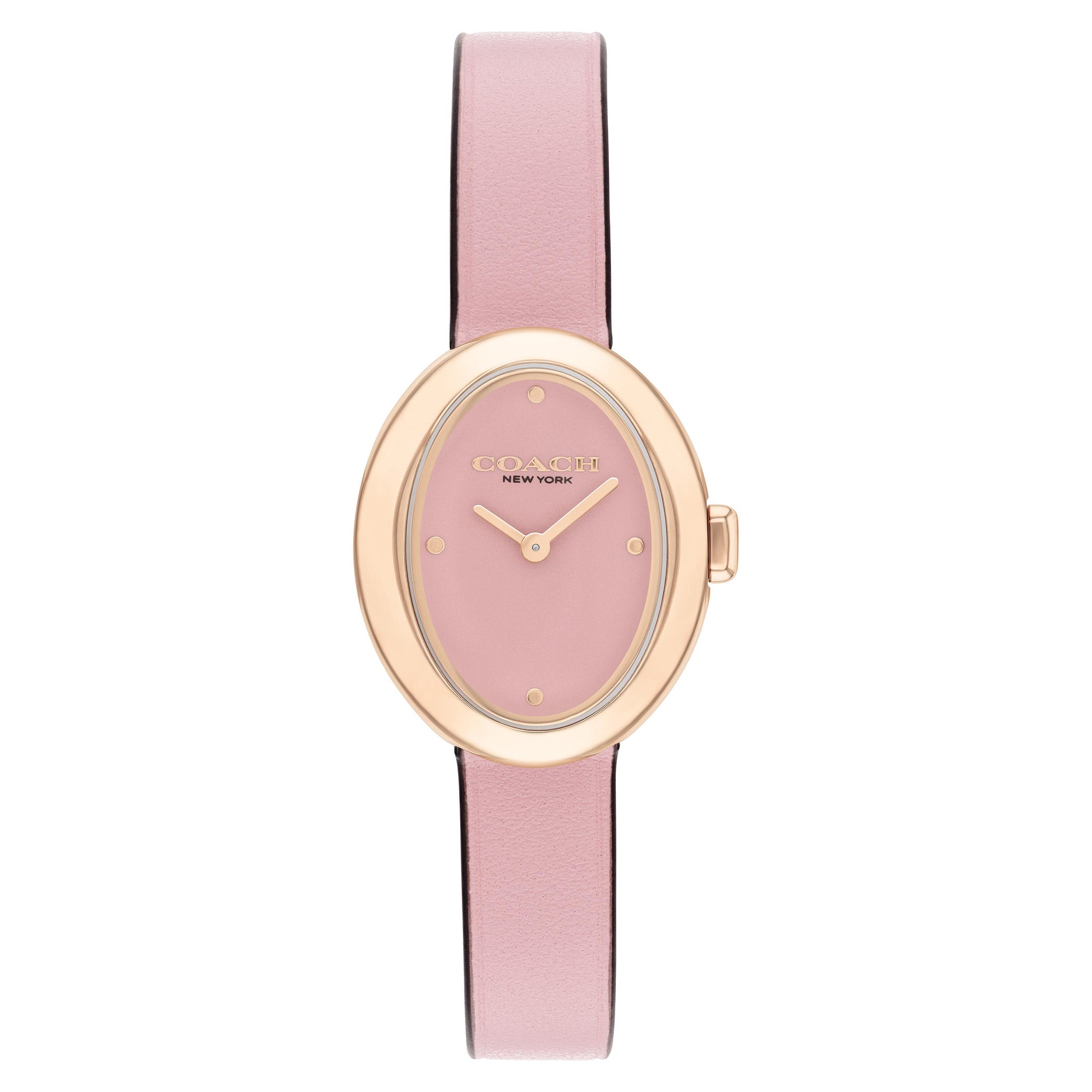 Coach Sammy Blush Calfskin Blush Dial Basic Slim Women's - 14504423