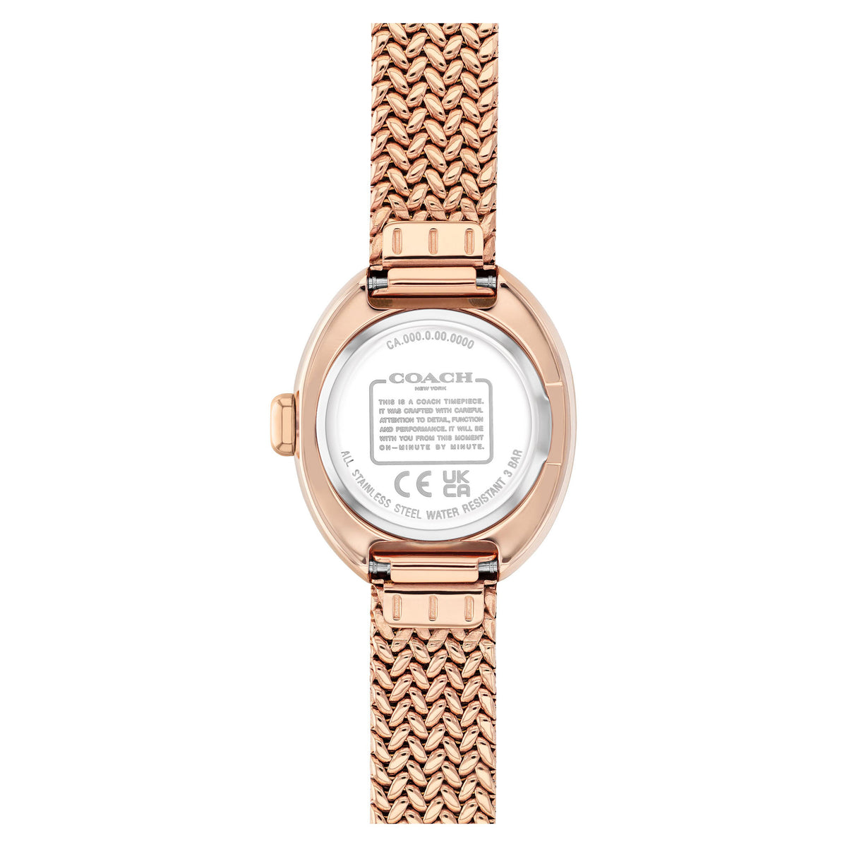Coach Rose Gold Steel Women's Watch - 14504568