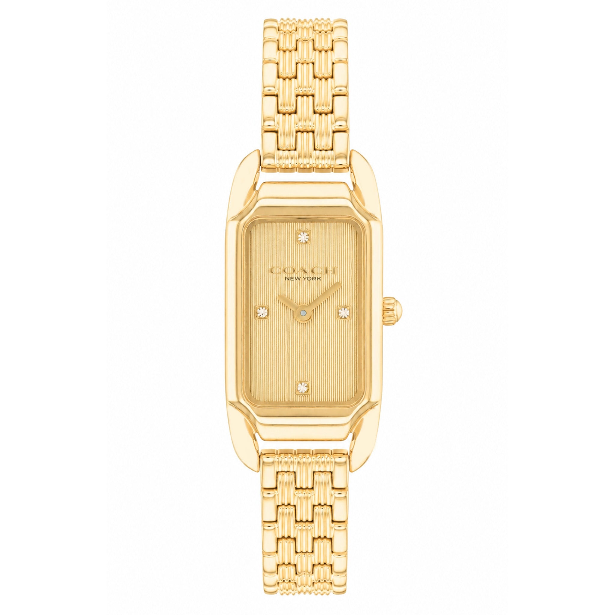 Coach Gold Steel Light Gold Dial Women's Watch - 14504629