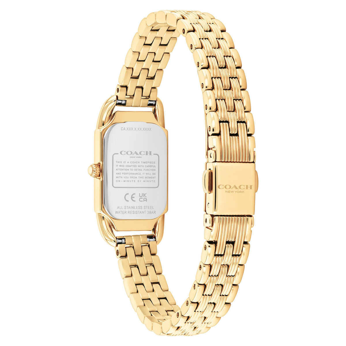 Coach Gold Steel Light Gold Dial Women's Watch - 14504629