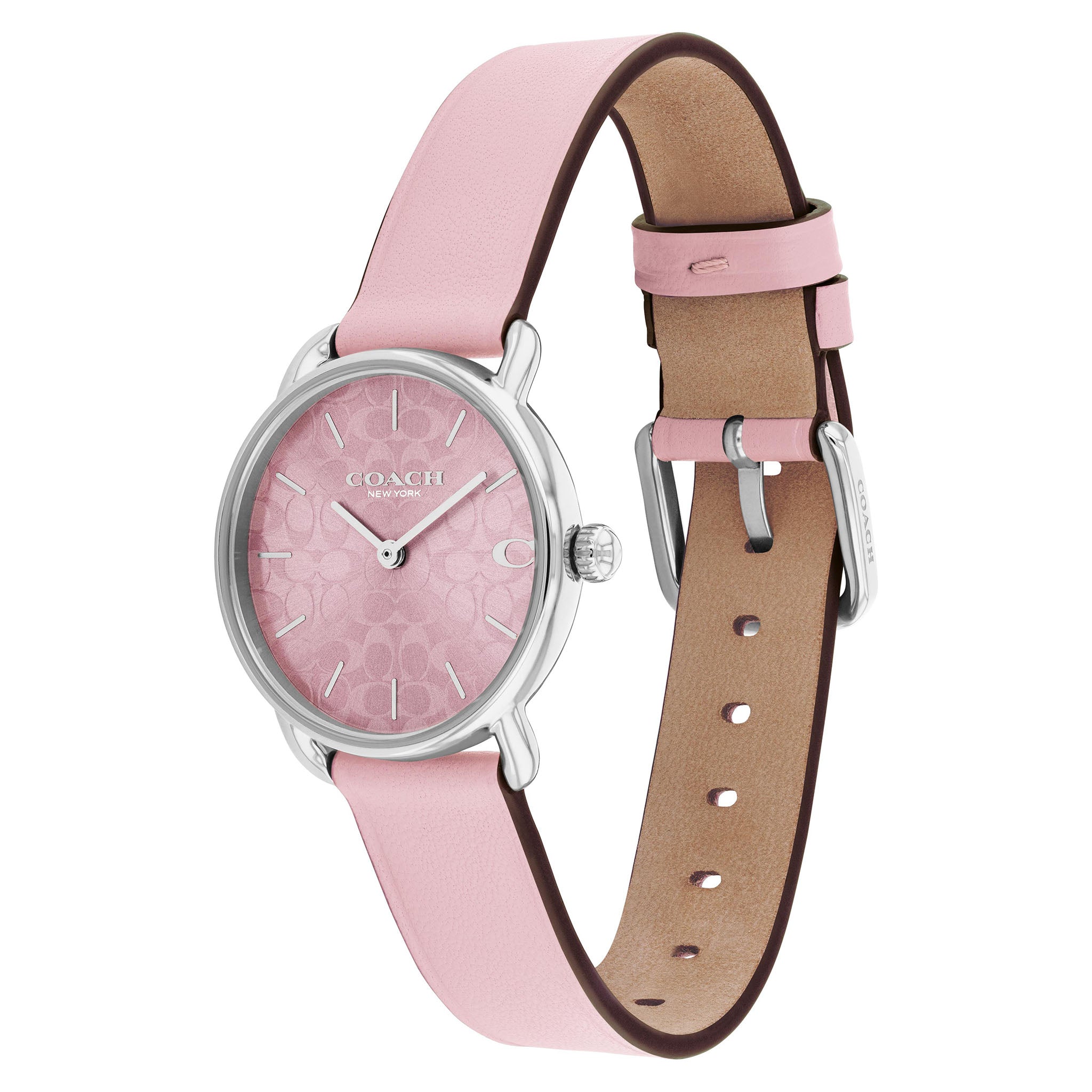Coach Leather Blush Dial Women's Watch - 14504632