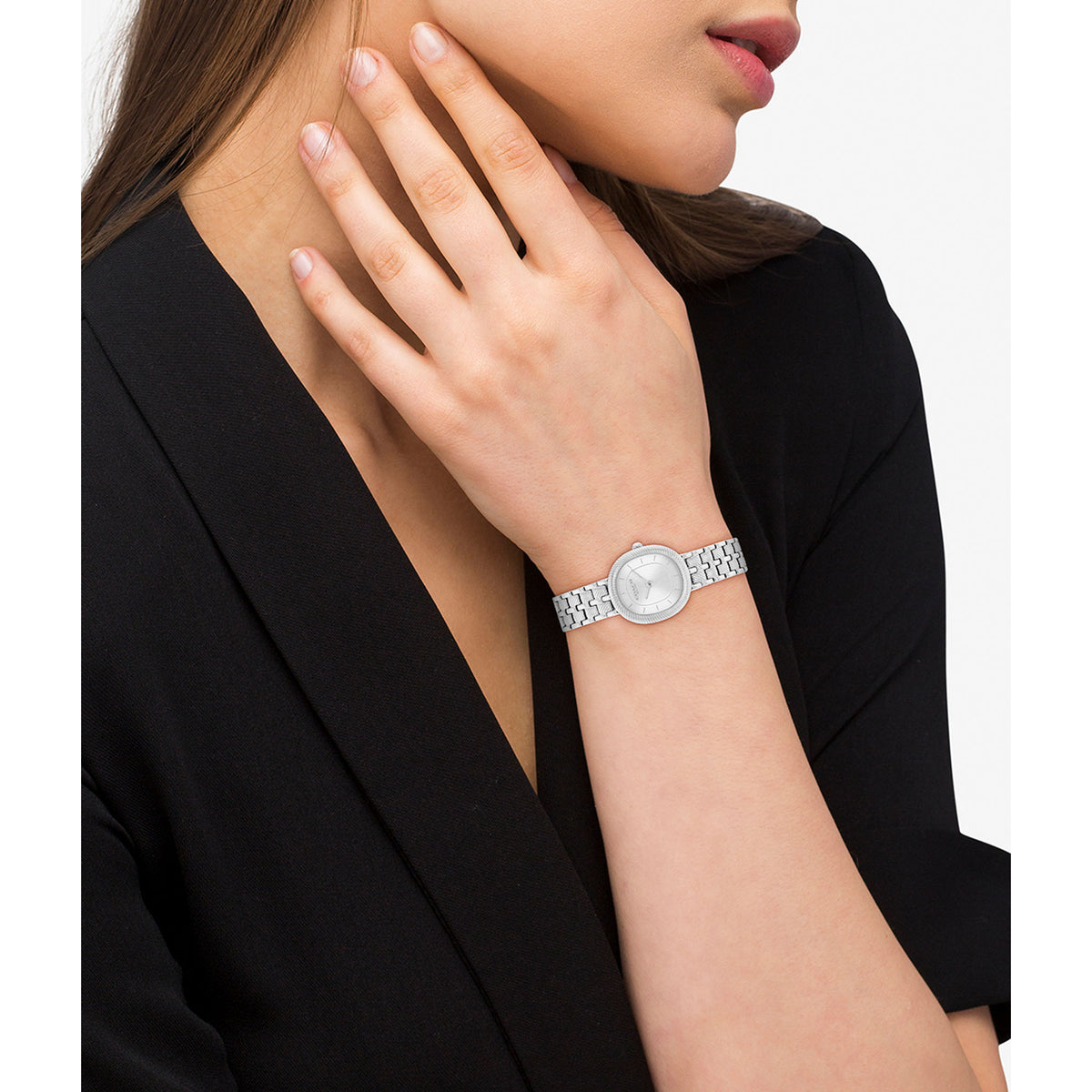 Coach Stainless Steel Silver Dial Women's Watch - 14504659