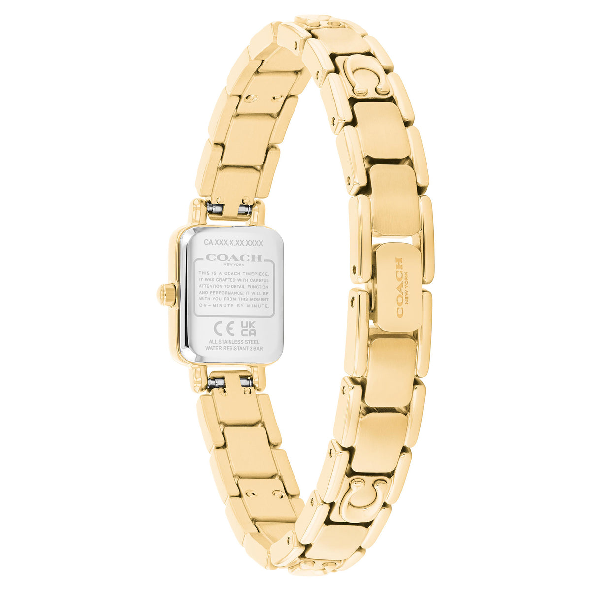 Coach Gold Steel Light Gold Dial Women's Watch - 14504672