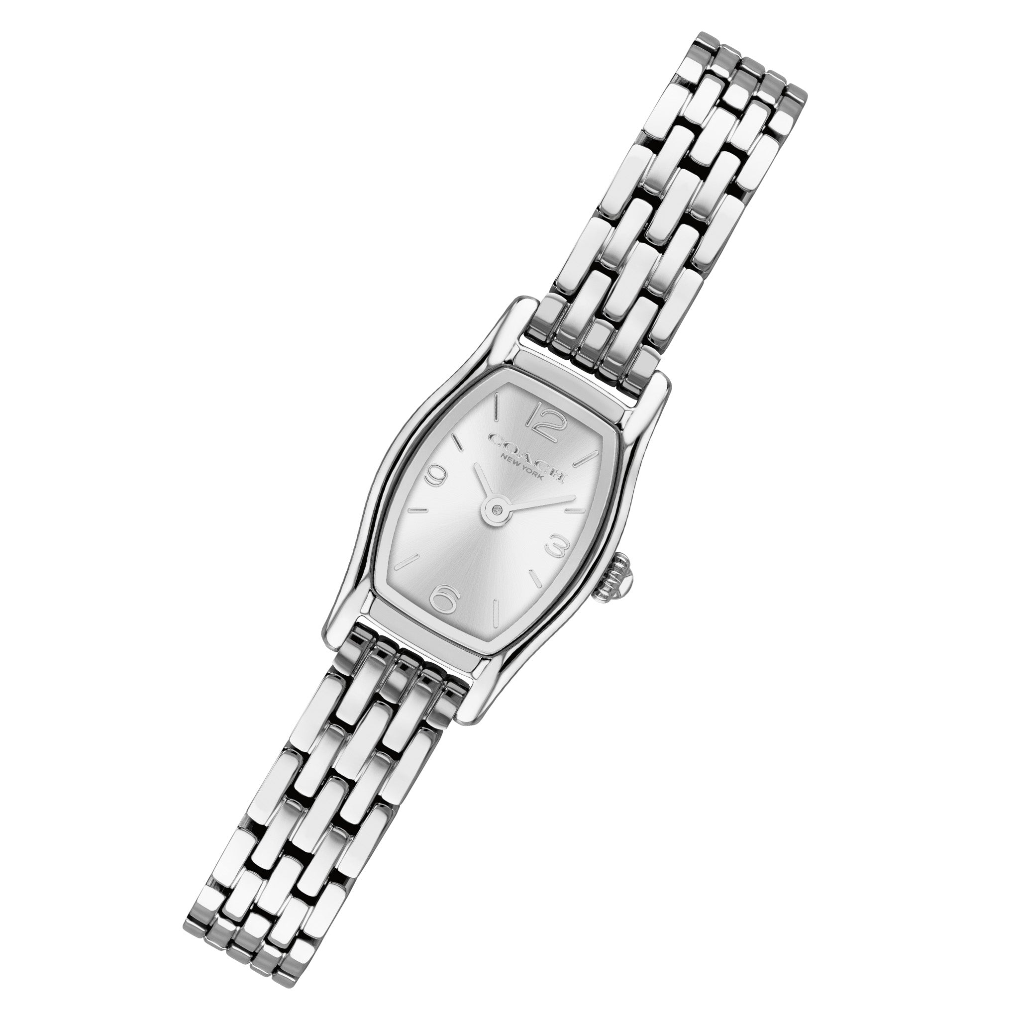 Coach Stainless Steel Silver White Dial Women's Watch - 14504715