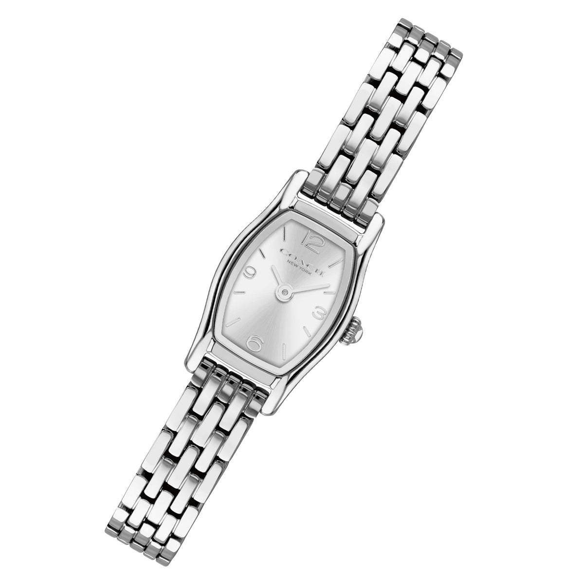 Coach Stainless Steel Silver White Dial Women's Watch - 14504715