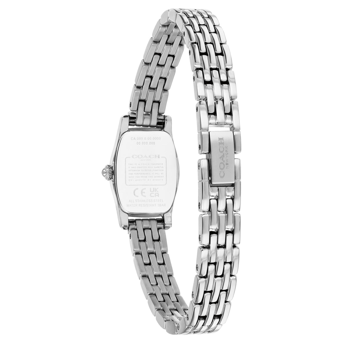 Coach Stainless Steel Silver White Dial Women's Watch - 14504715
