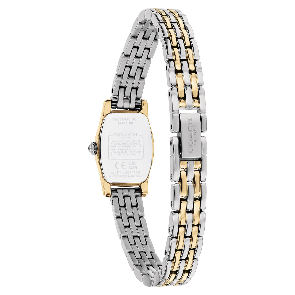 Coach Two-Tone Steel Light Champagne Dial Women's Watch - 14504718