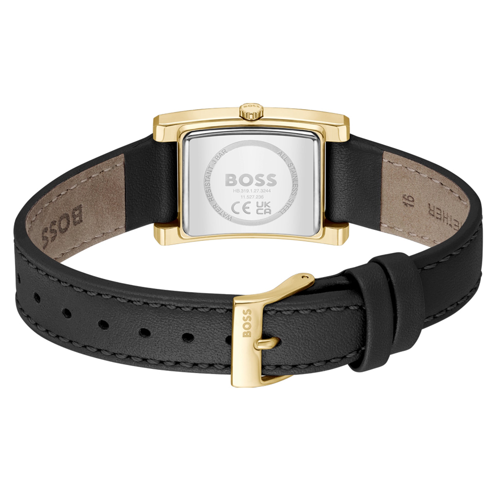 Hugo Boss Black Leather Slim Women's Watch - 1502742