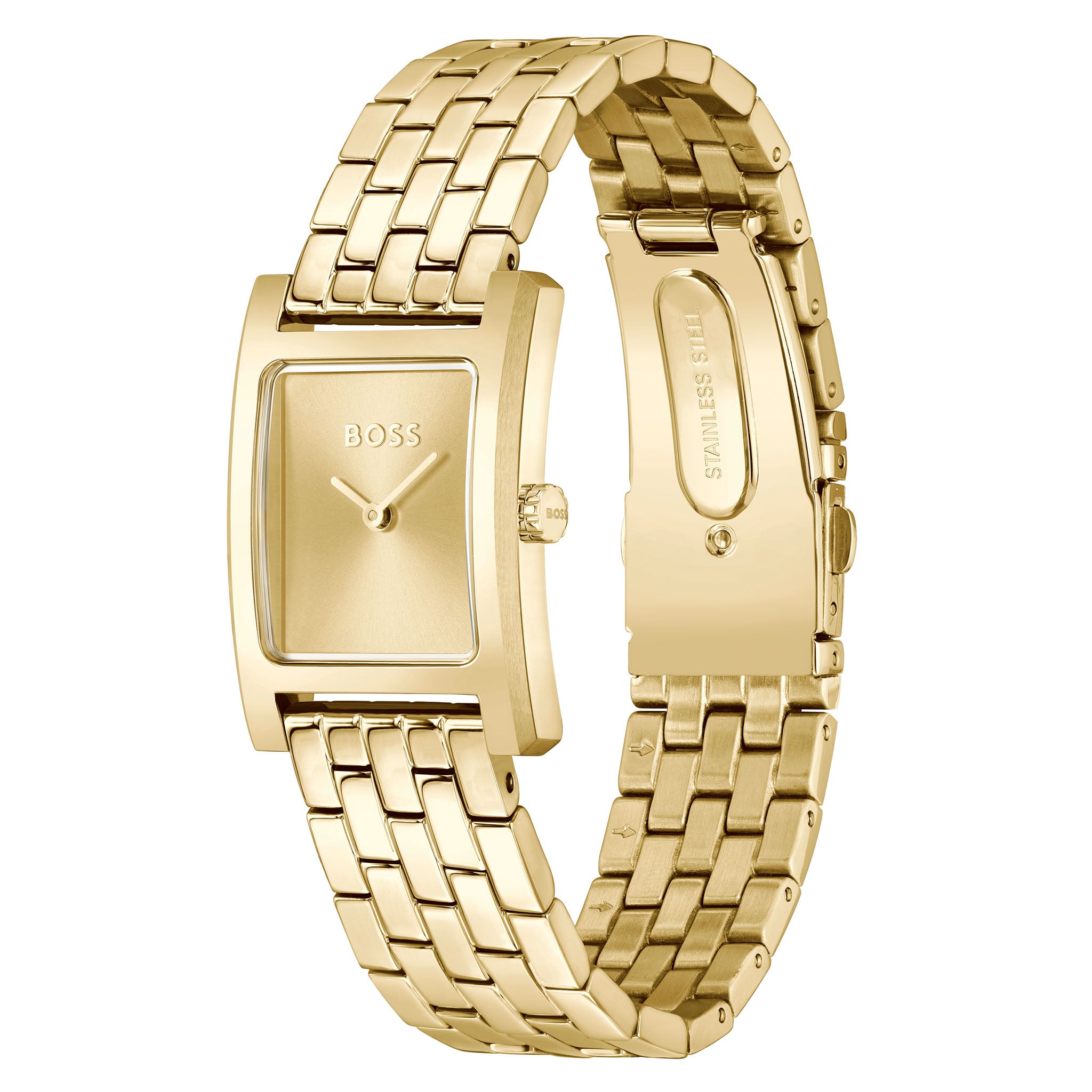 Hugo Boss Gold Steel Slim Women's Watch - 1502744