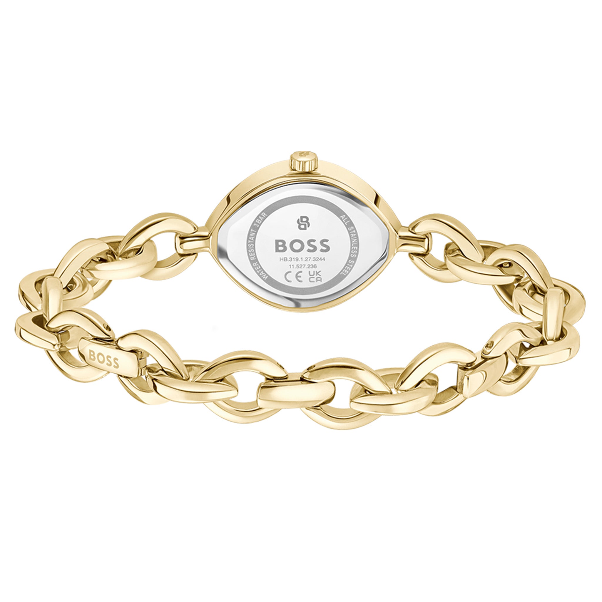BOSS by Hugo Boss Gold Steel Champagne Dial Women's Watch - 1502839