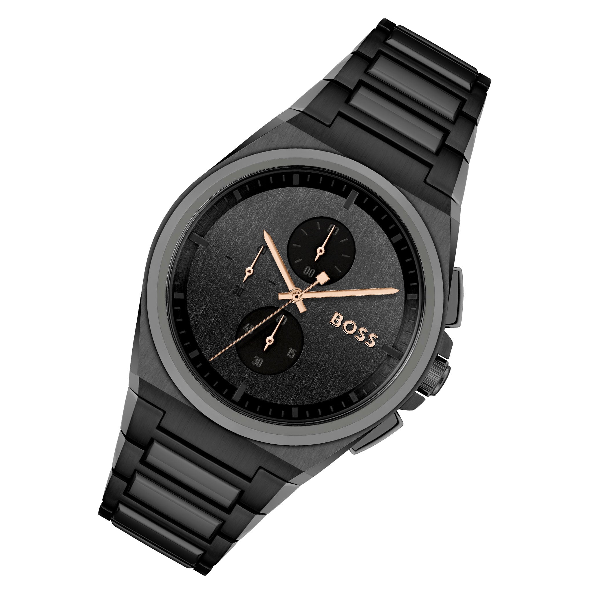 BOSS by Hugo Boss Black Steel Fashion Chronograph Men's Watch - 1514068