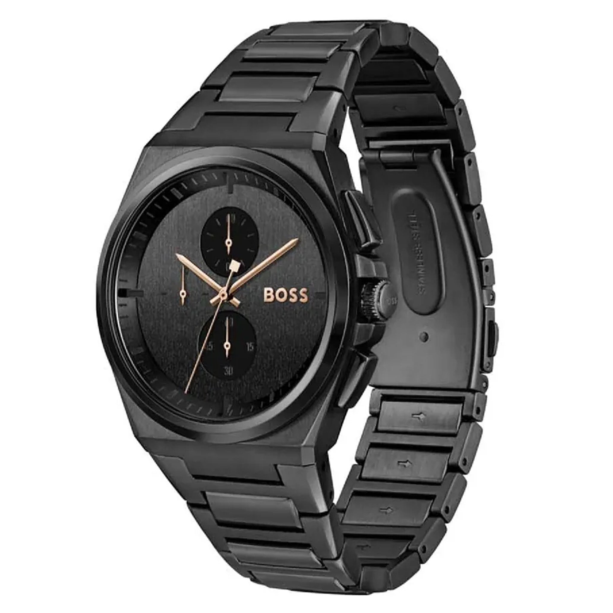 BOSS by Hugo Boss Black Steel Fashion Chronograph Men's Watch - 1514068