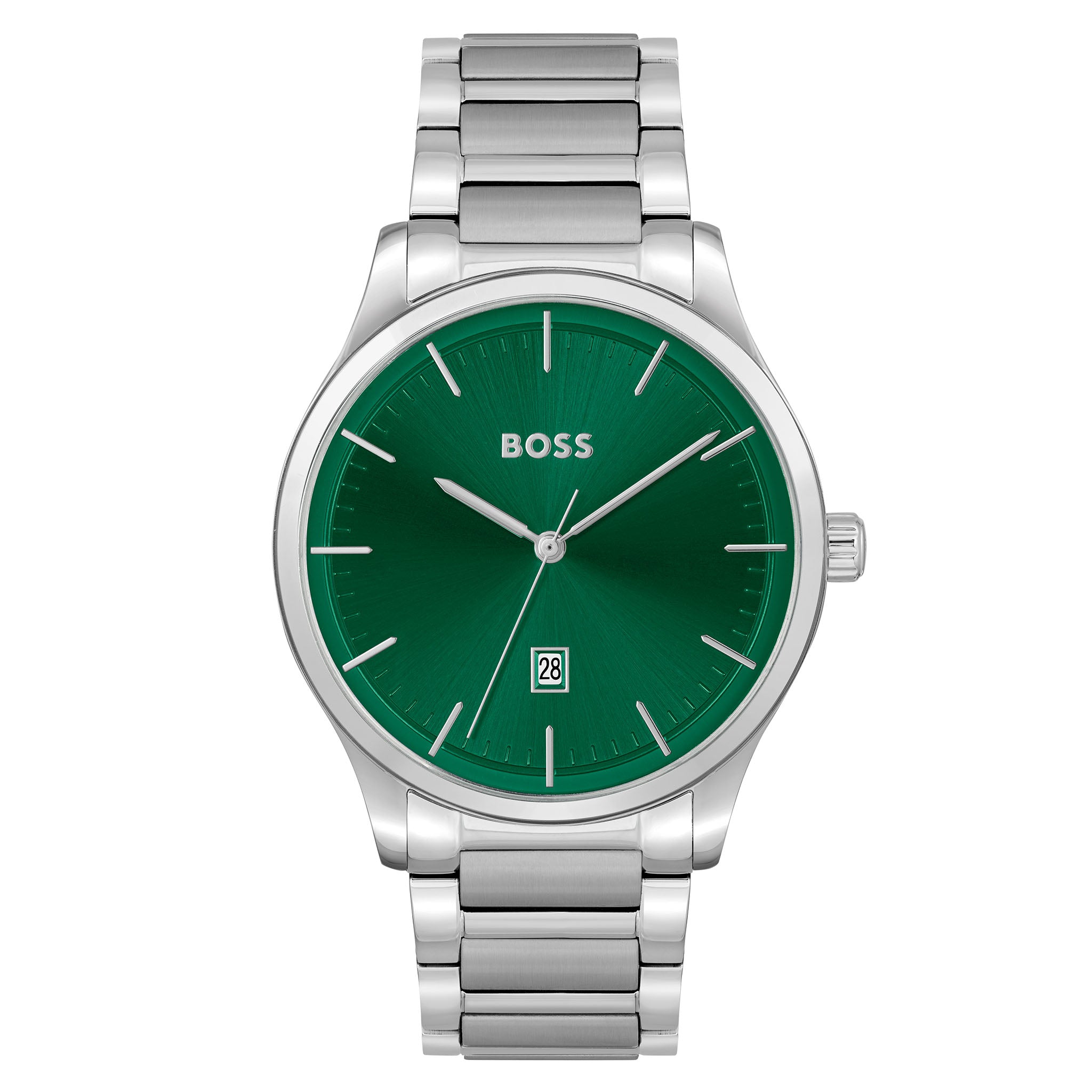 Hugo Boss Stainless Steel Green Dial Men s Watch 1514084 The Watch Factory Australia