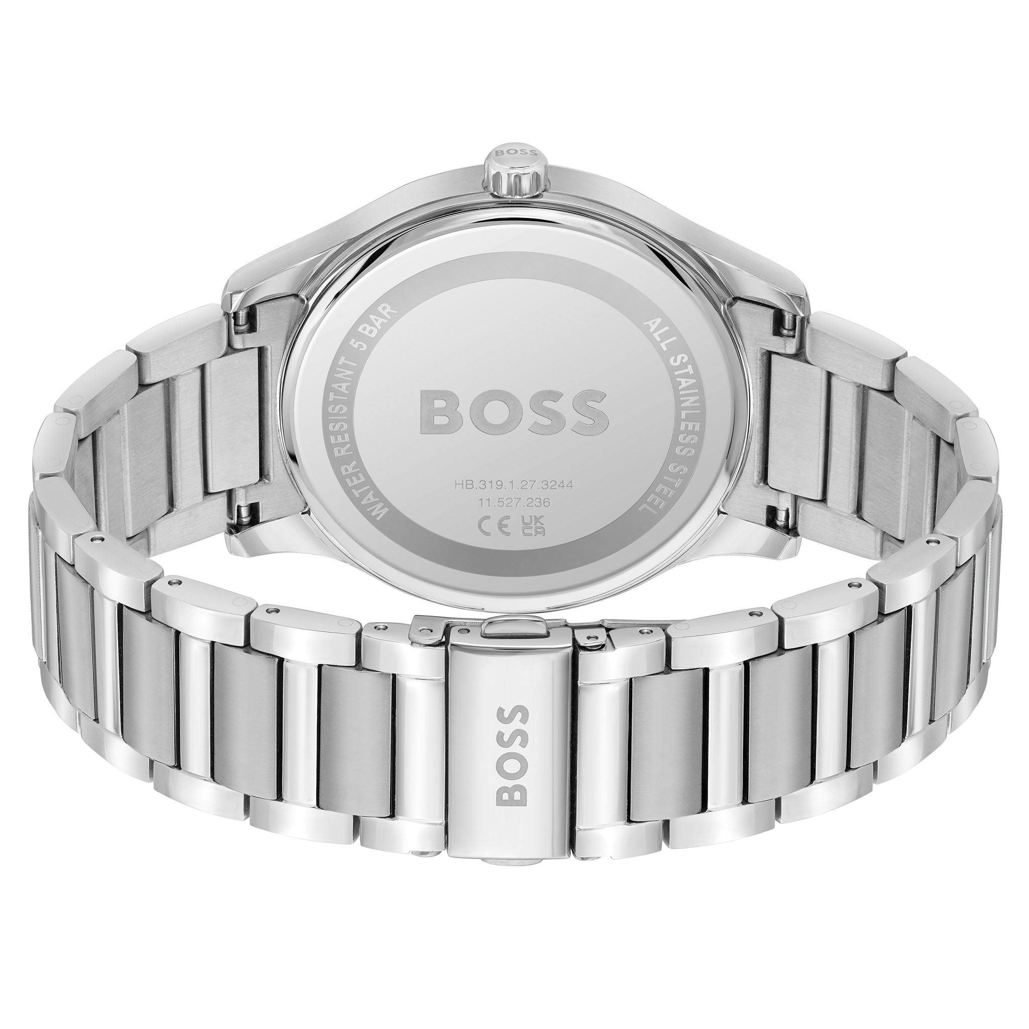 BOSS by Hugo Boss Stainless Steel Green Dial Men's Watch - 1514084