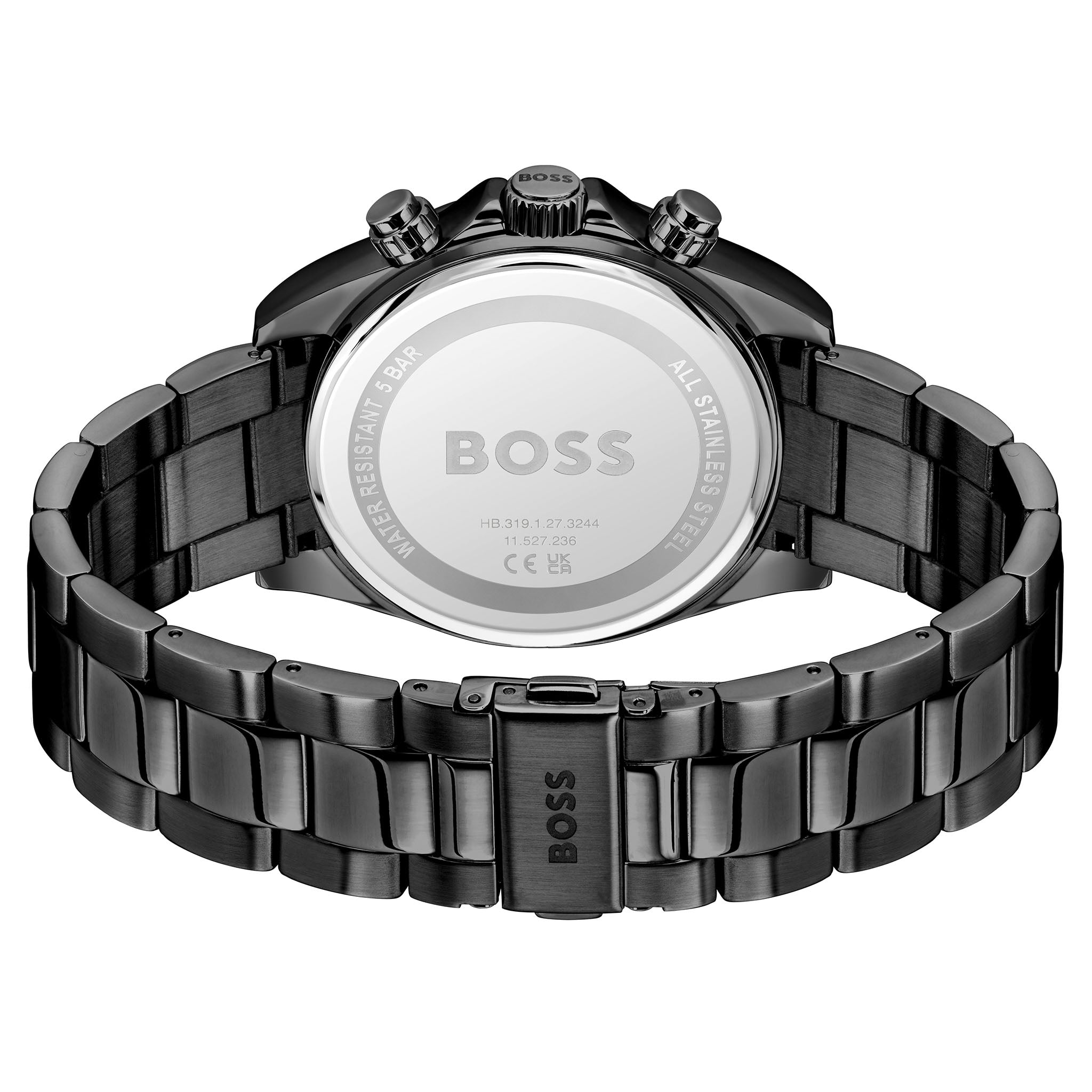 BOSS by Hugo Boss Black Steel Chronograph Men's Watch - 1514271
