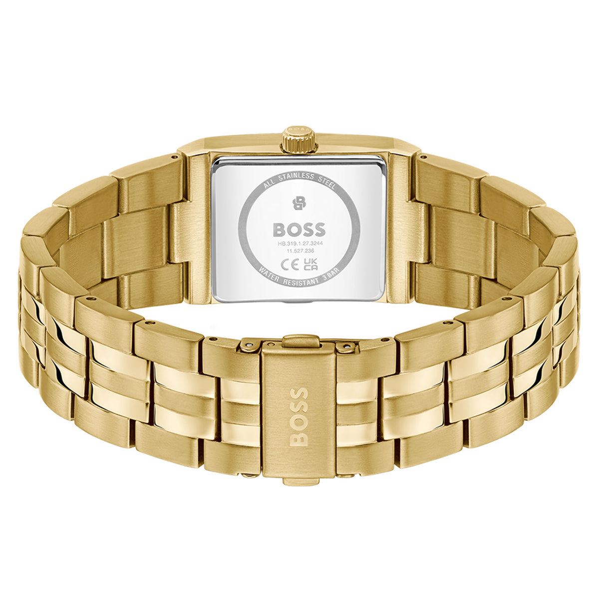 BOSS by Hugo Boss Gold Steel Silver White Dial Men's Watch - 1514332