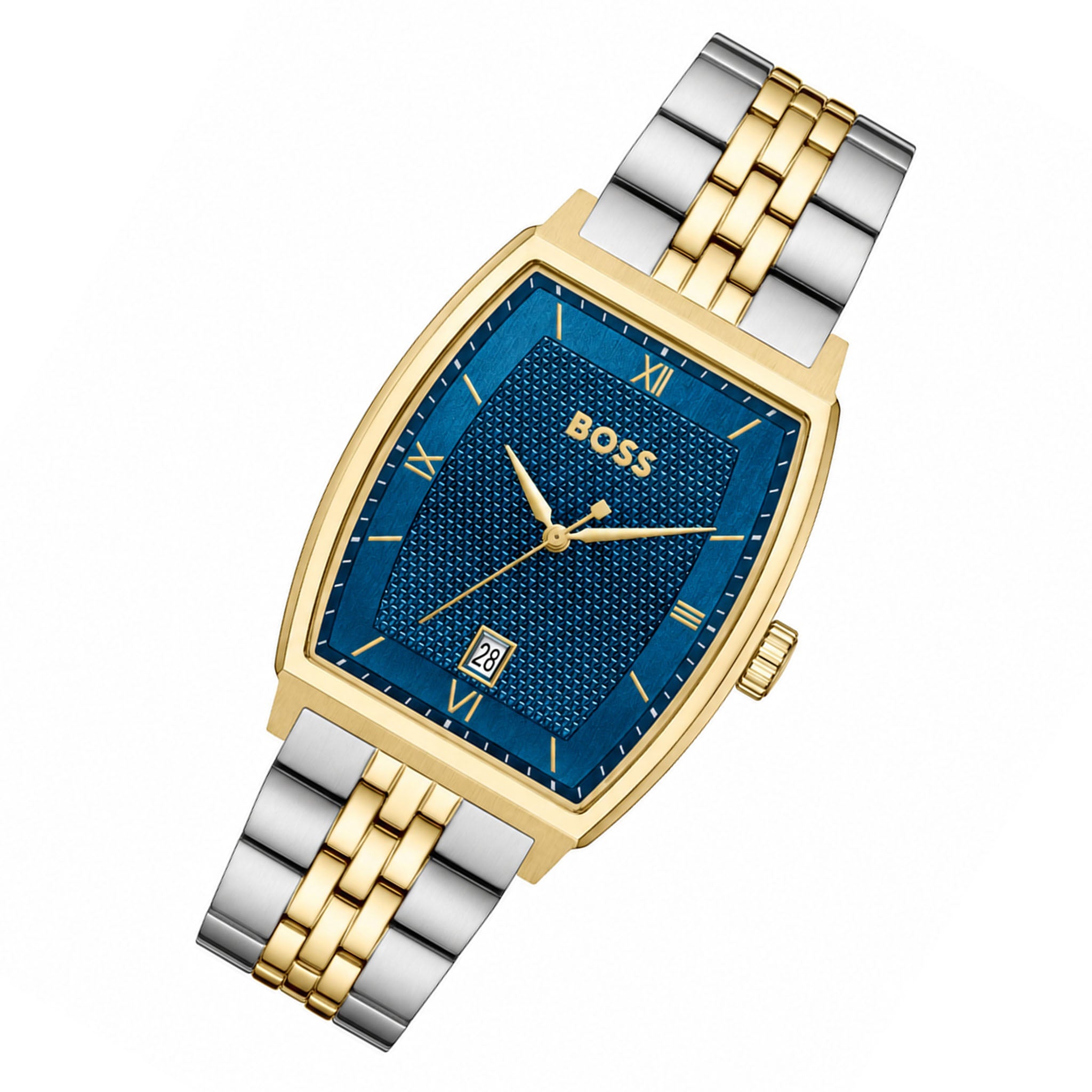BOSS by Hugo Boss Two-Tone Steel Blue Dial Men's Watch - 1514354