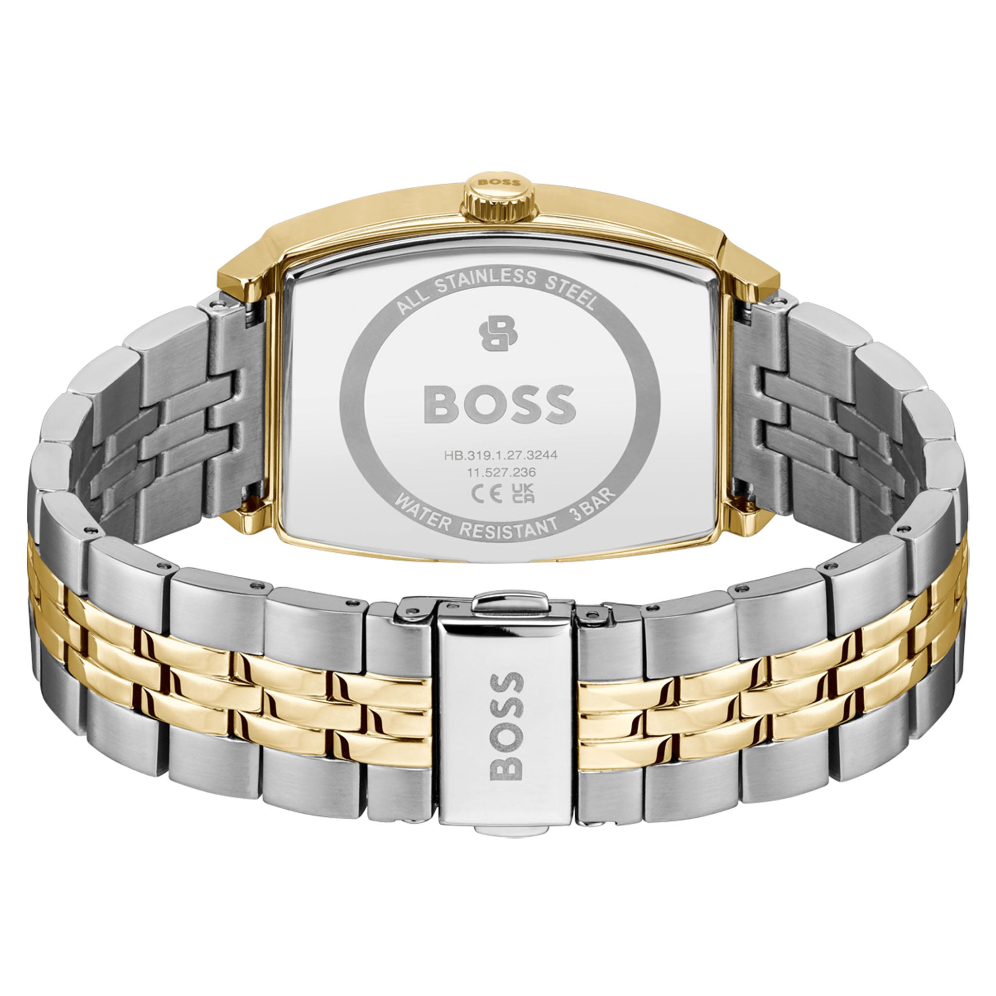 BOSS by Hugo Boss Two-Tone Steel Blue Dial Men's Watch - 1514354
