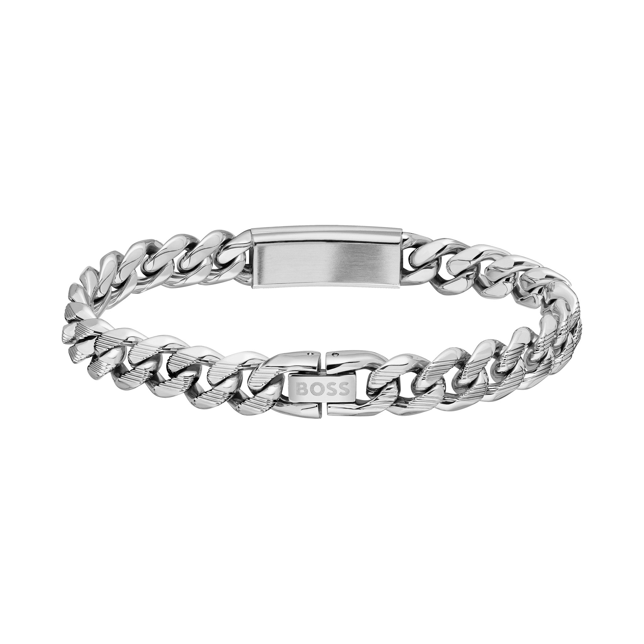 Hugo Boss Jewellery Stainless Steel Men's Chain Bracelet - 1580679S