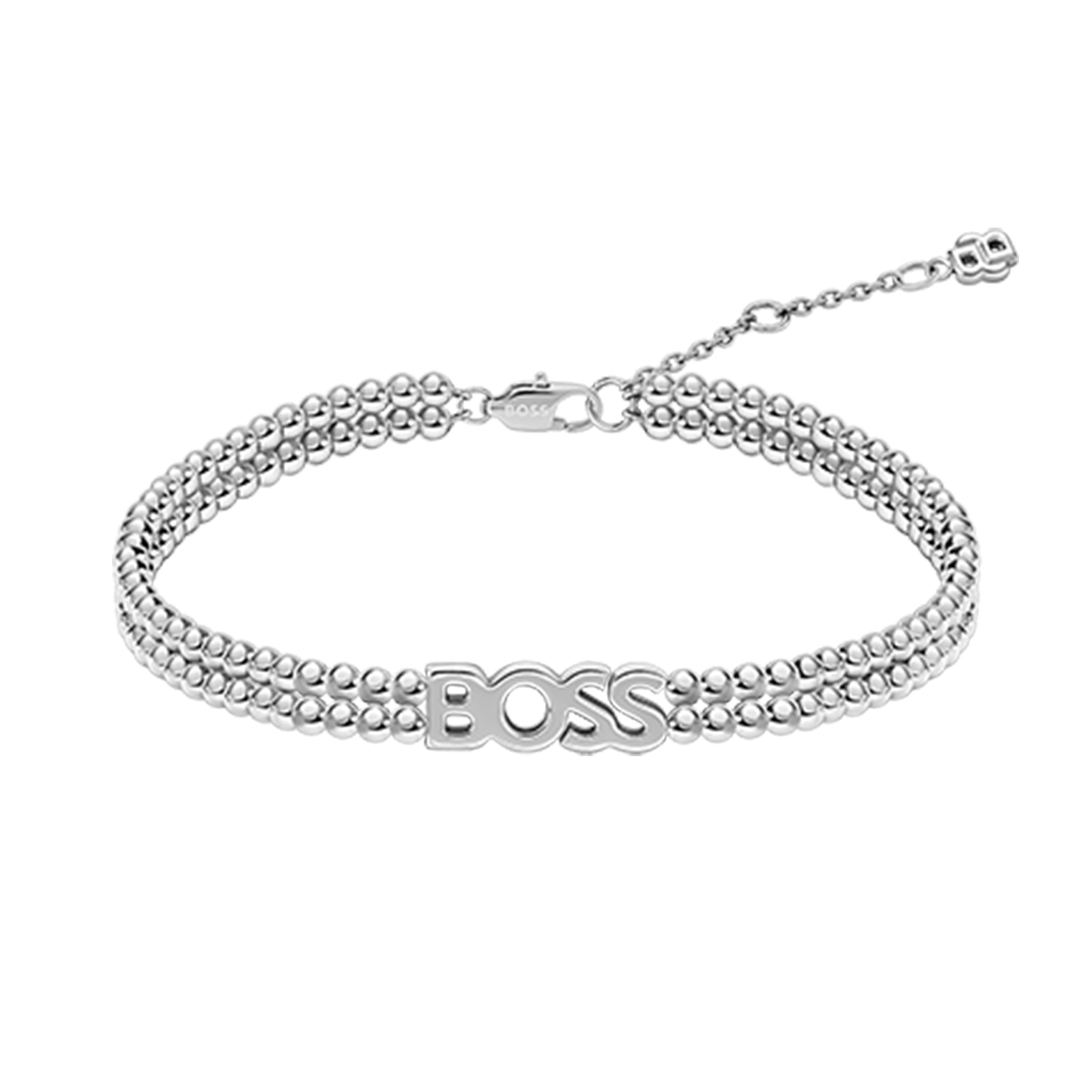 BOSS by Hugo Boss Jewellery Stainless Steel Women's Bead Bracelet - 1580866