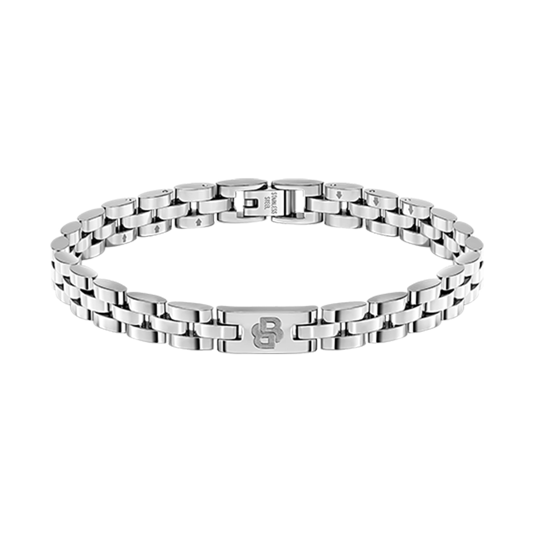Boss Jewellery Stainless Steel Men's Metal Link Bracelet - 1580888