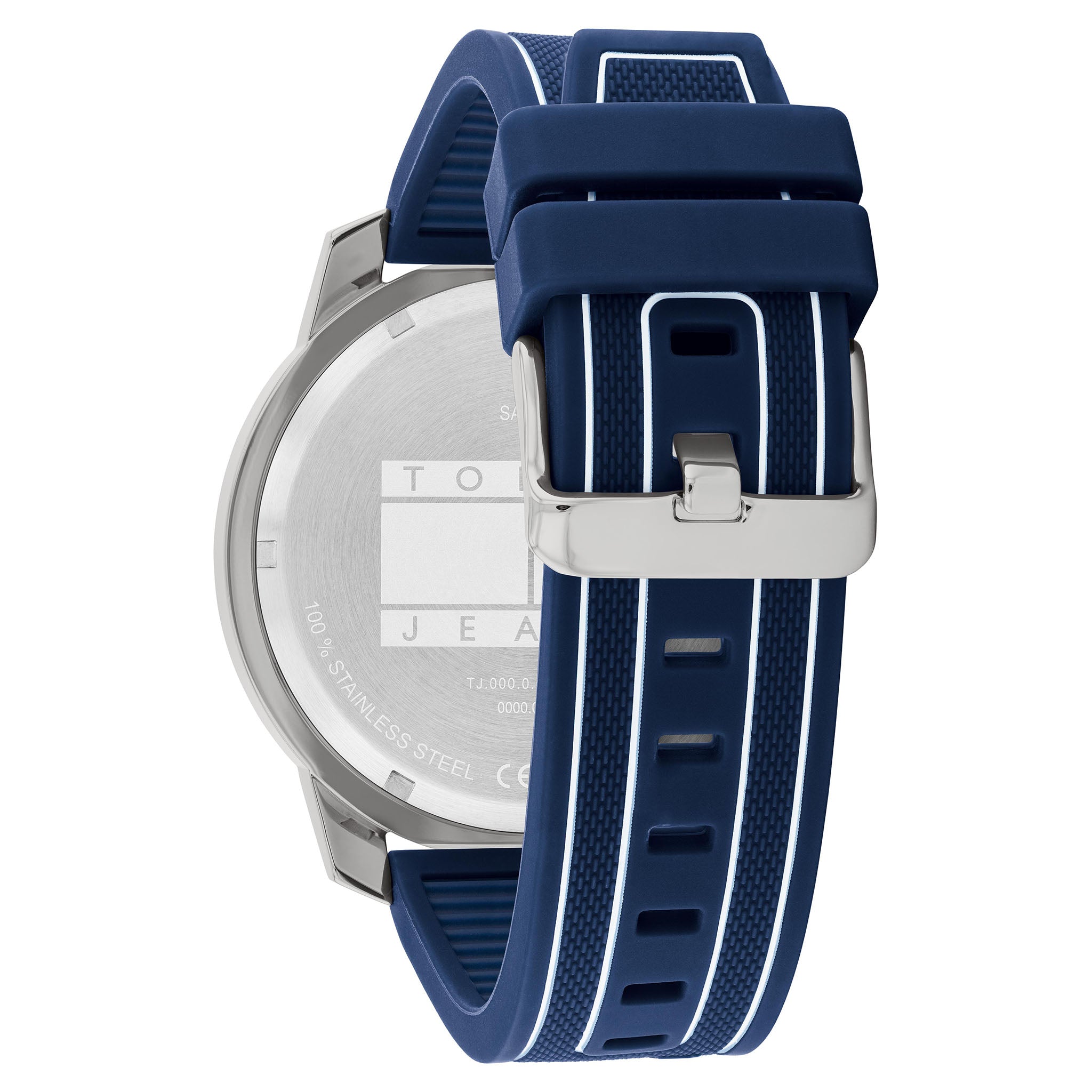 Tommy Hilfiger Blue Silicone Multi-function Men's Watch - 1710582