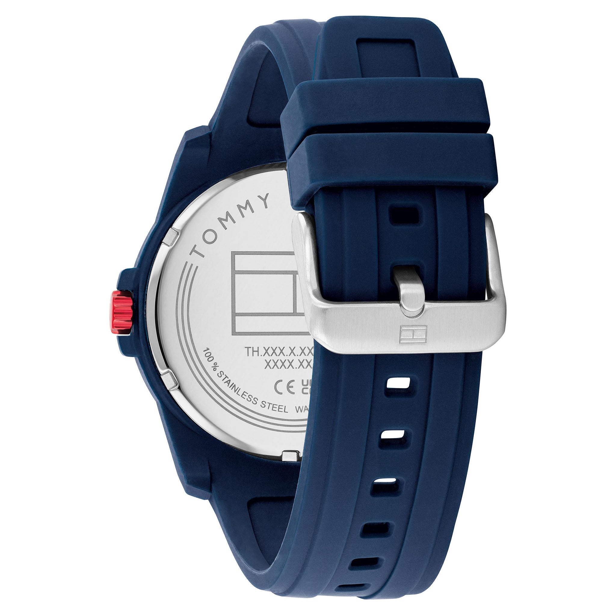 Tommy Hilfiger Navy Silicone Men's Watch - 1710595