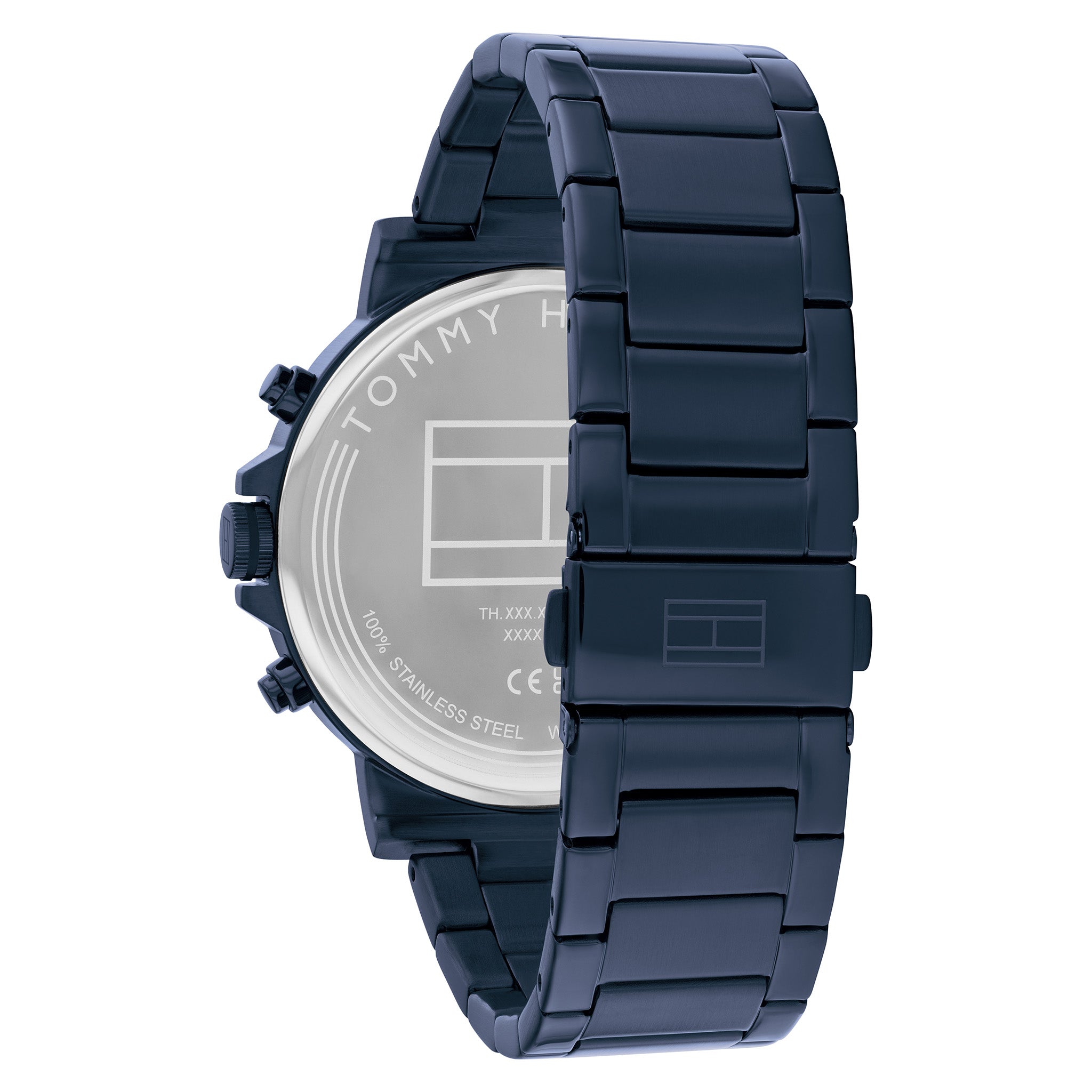 Tommy Hilfiger Steel Blue Dial Multi-function Men's Watch - 1710705