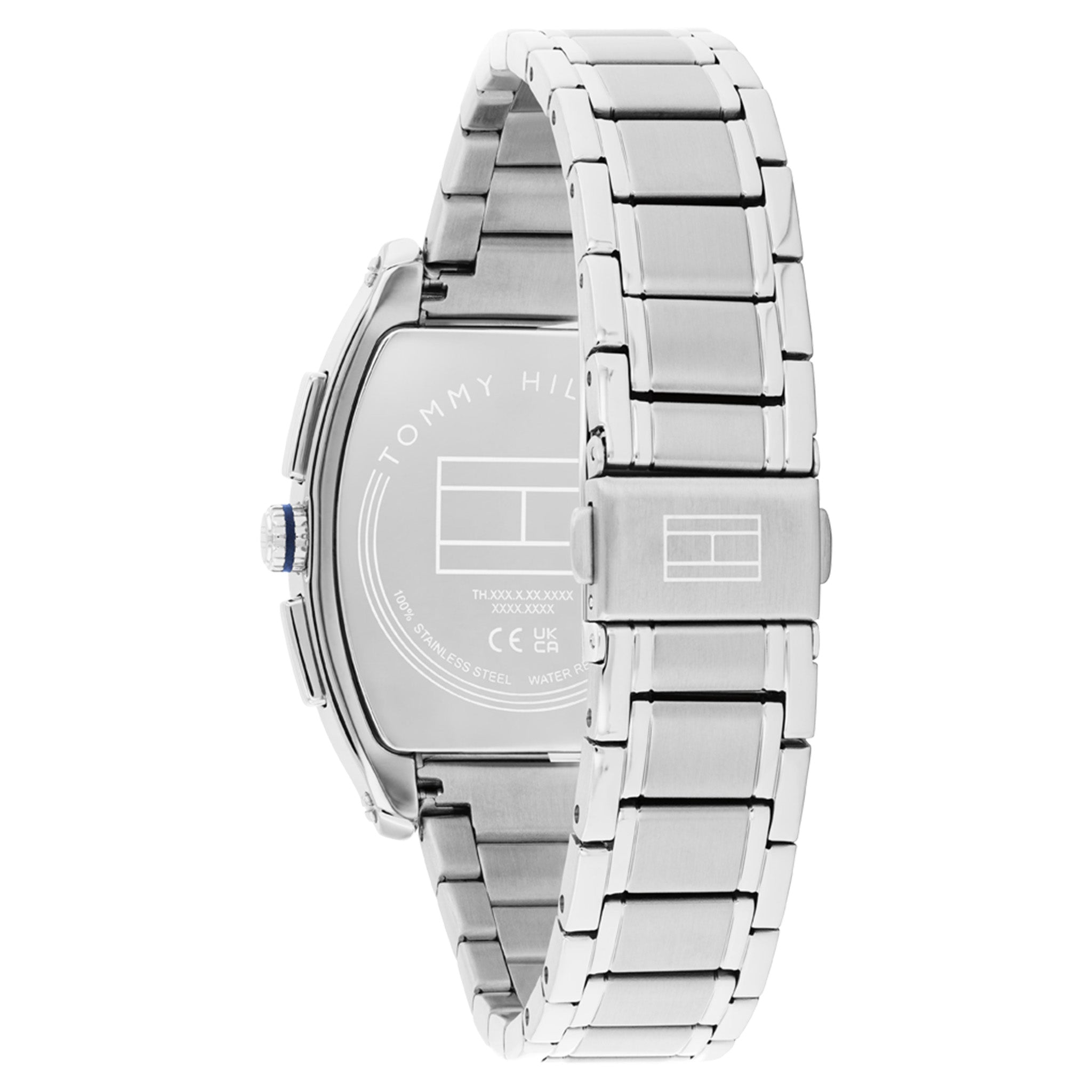 Tommy Hilfiger Stainless Steel Navy Dial Multi-function Men's Watch - 1710763