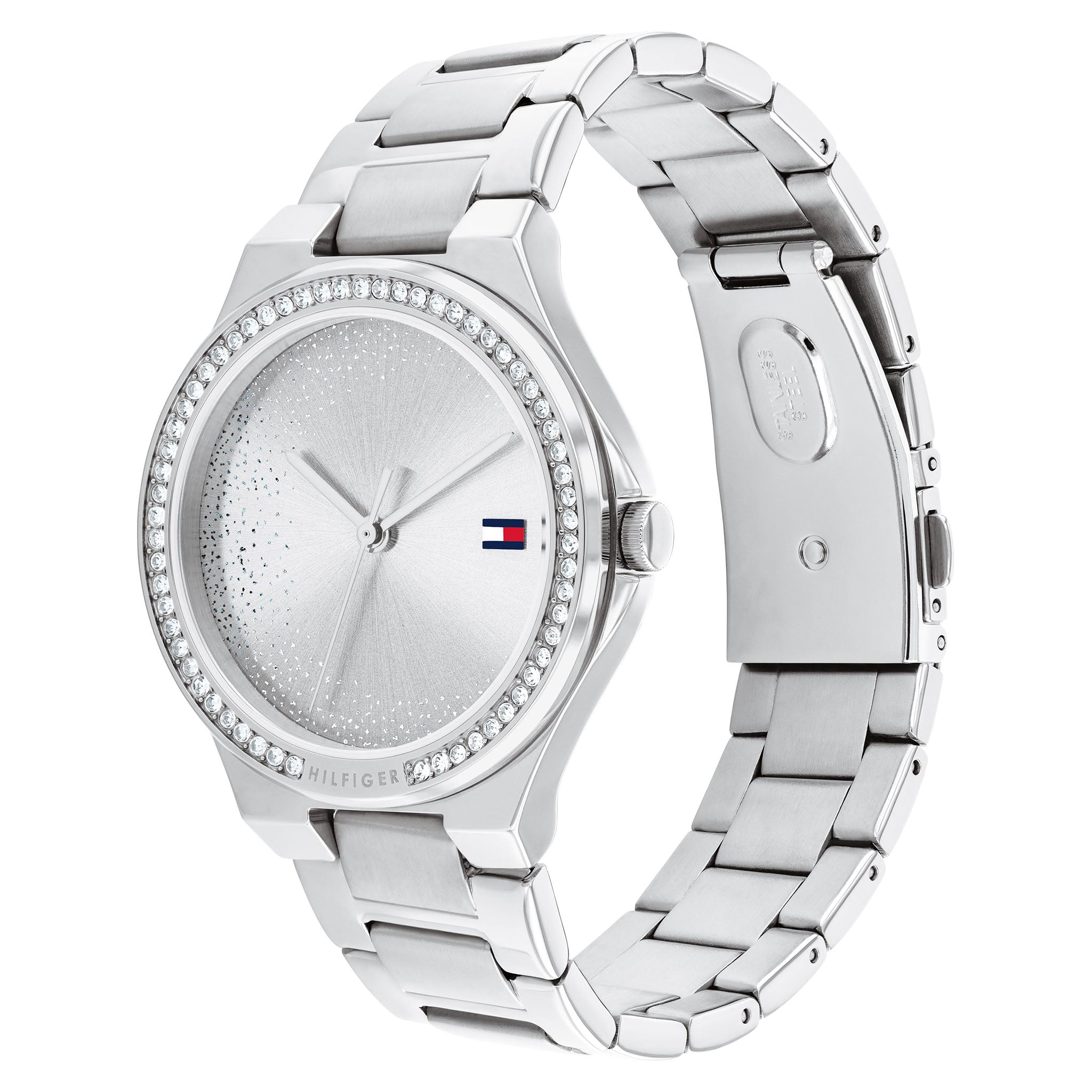 Tommy Hilfiger Stainless Steel Silver Dial Women's Watch - 1782641