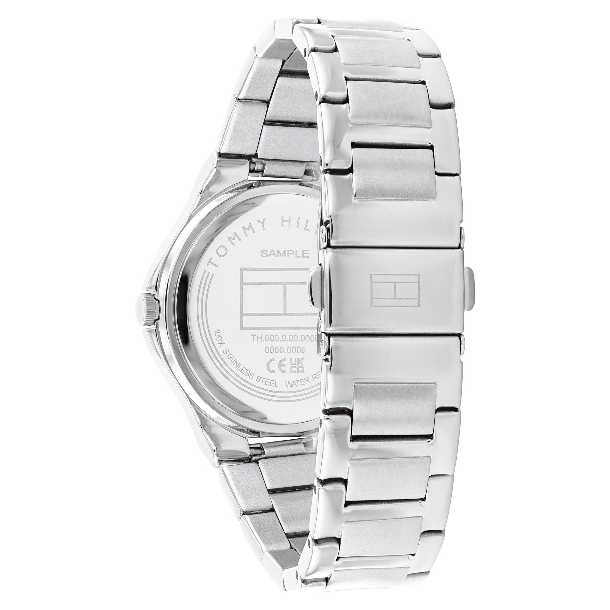 Tommy Hilfiger Stainless Steel Silver Dial Women's Watch - 1782641