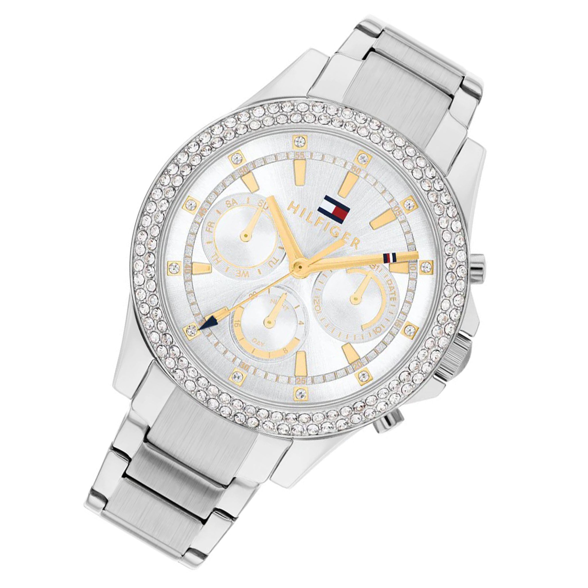 Tommy Hilfiger Silver Steel Multi-function Women's Watch - 1782677