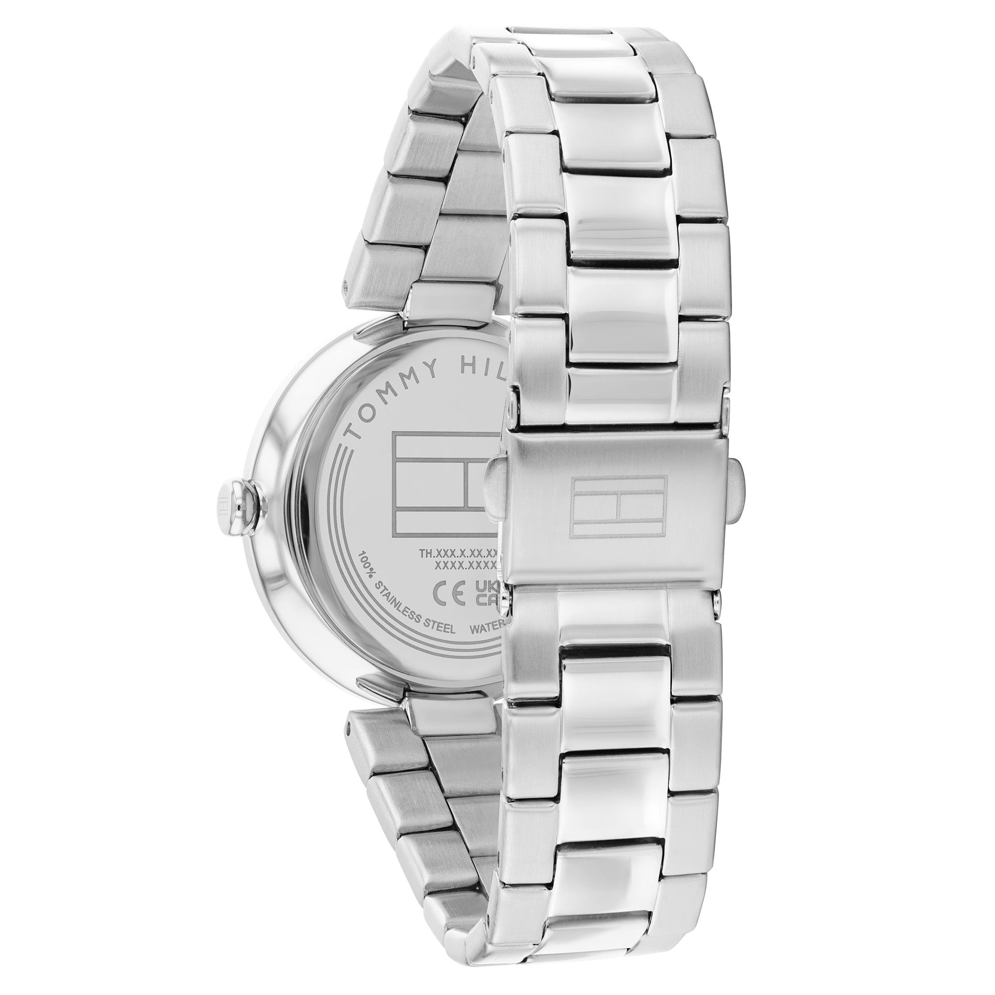 Tommy Hilfiger Stainless Steel Silver Dial Women's Watch - 1782681