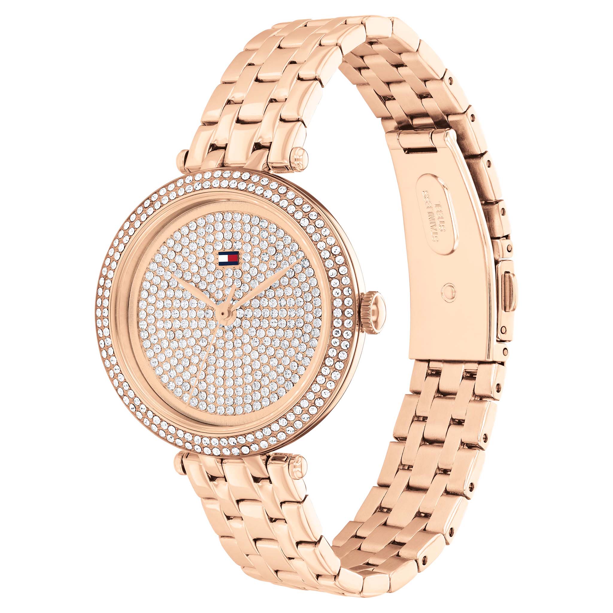 Tommy Hilfiger Rose Gold Steel Women's Watch - 1782761