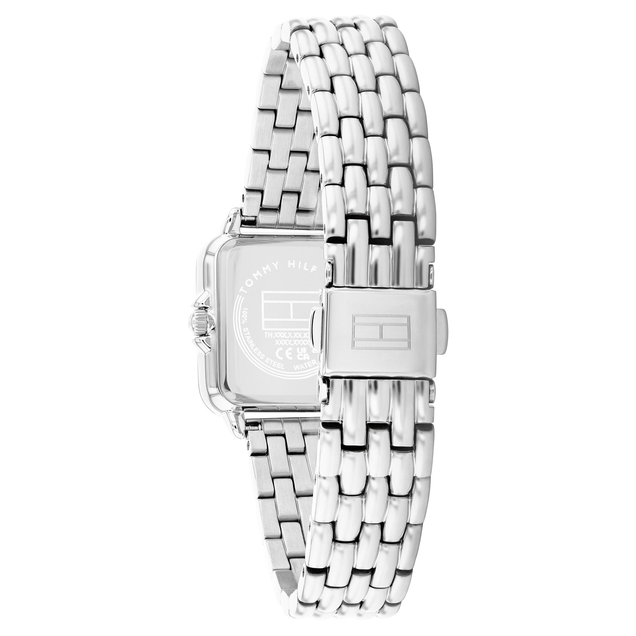 Tommy Hilfiger Stainless Steel White Dial Women's Watch - 1782830