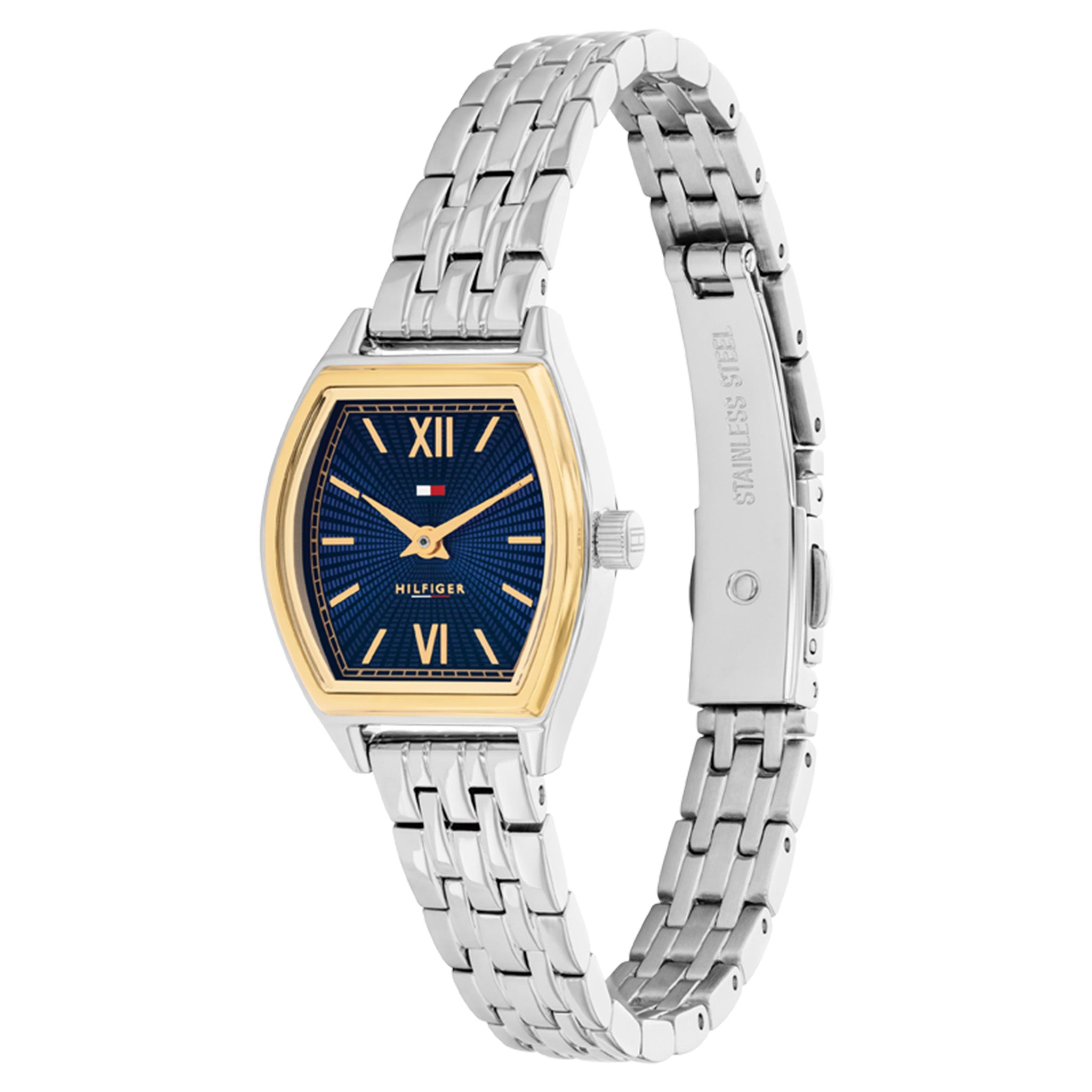 Tommy Hilfiger Stainless Steel Blue Dial Women's Watch - 1782869