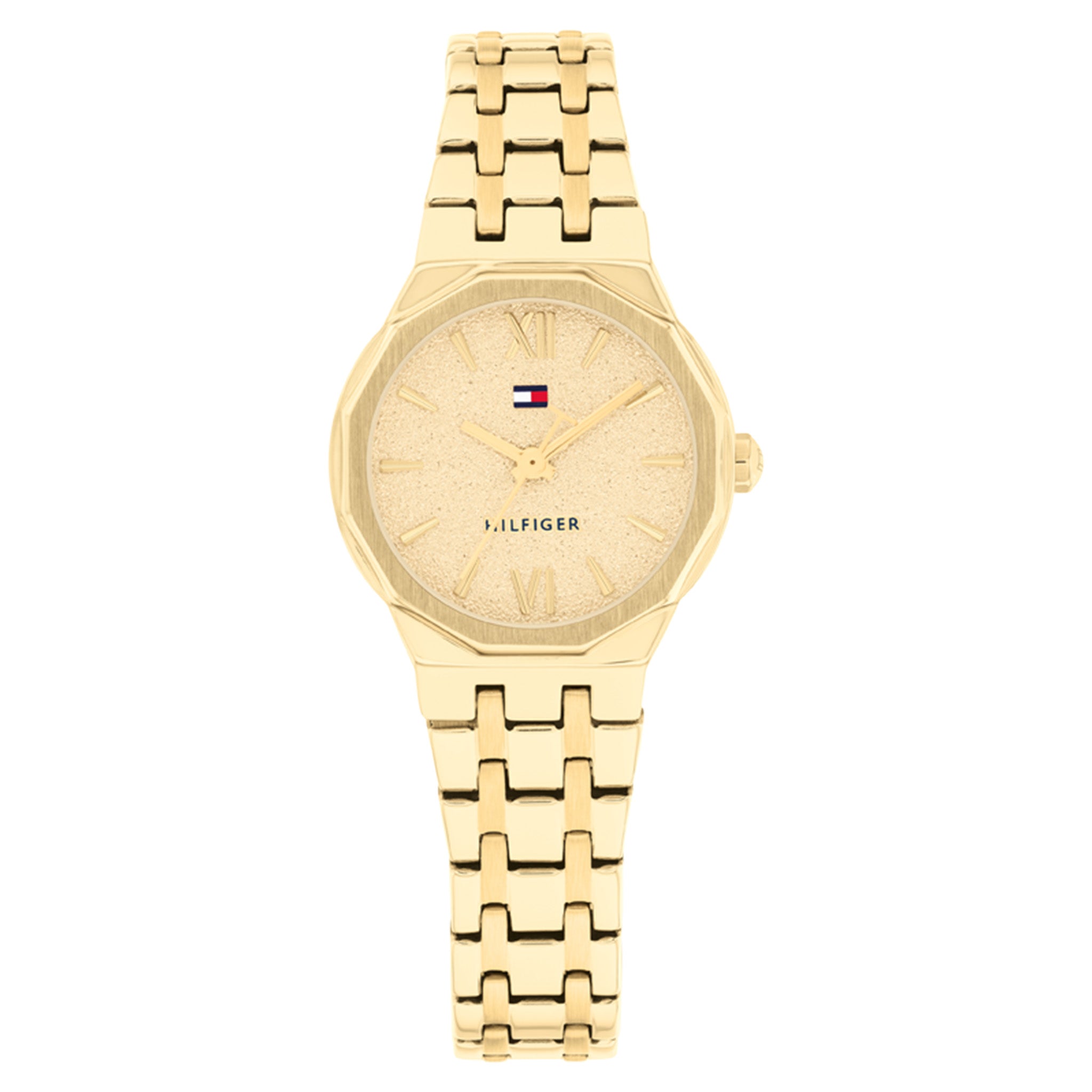 Tommy Hilfiger Steel Gold Dial Women's Watch - 1782886