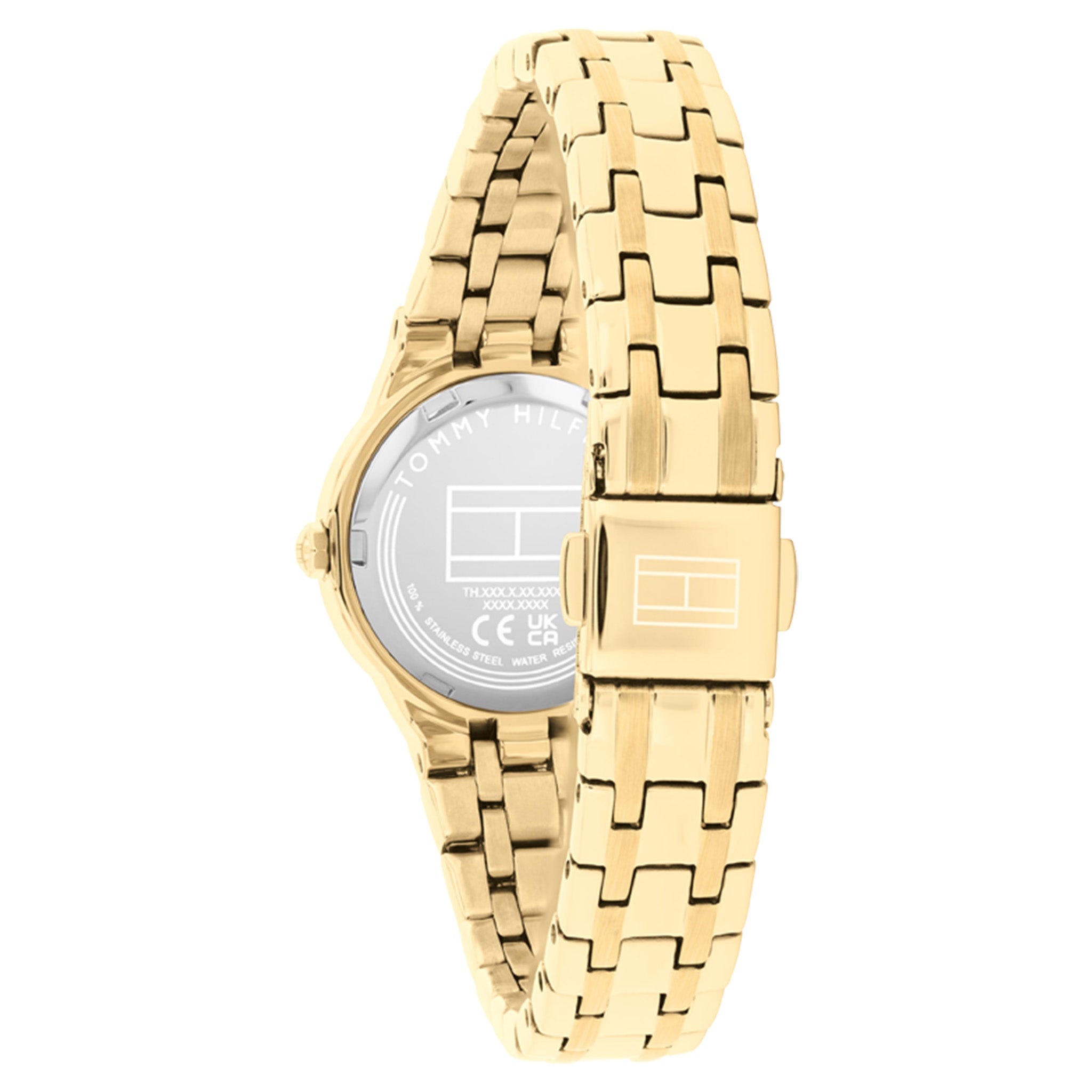Tommy Hilfiger Steel Gold Dial Women's Watch - 1782886