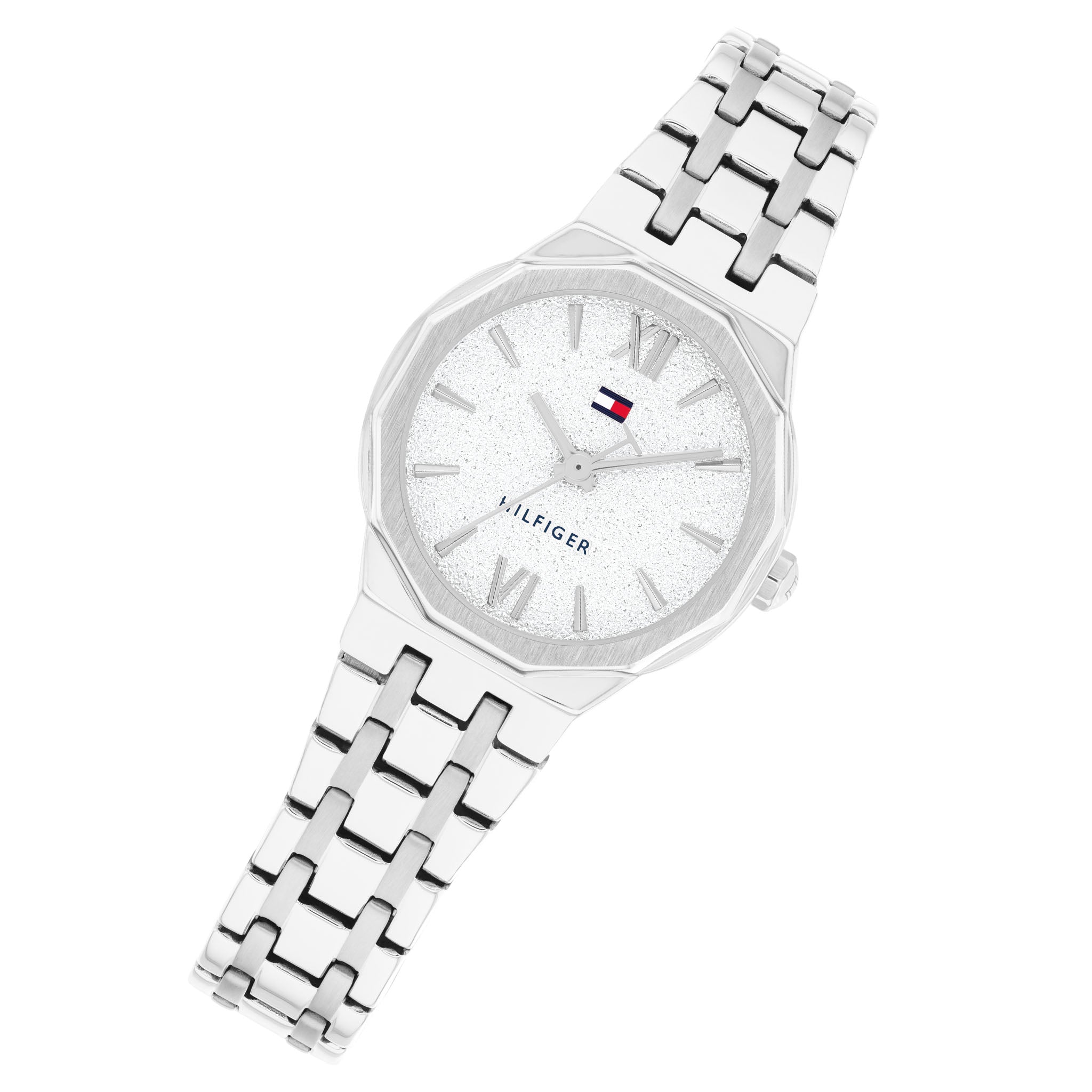 Tommy Hilfiger Stainless Steel Silver Dial Women's Watch - 1782889
