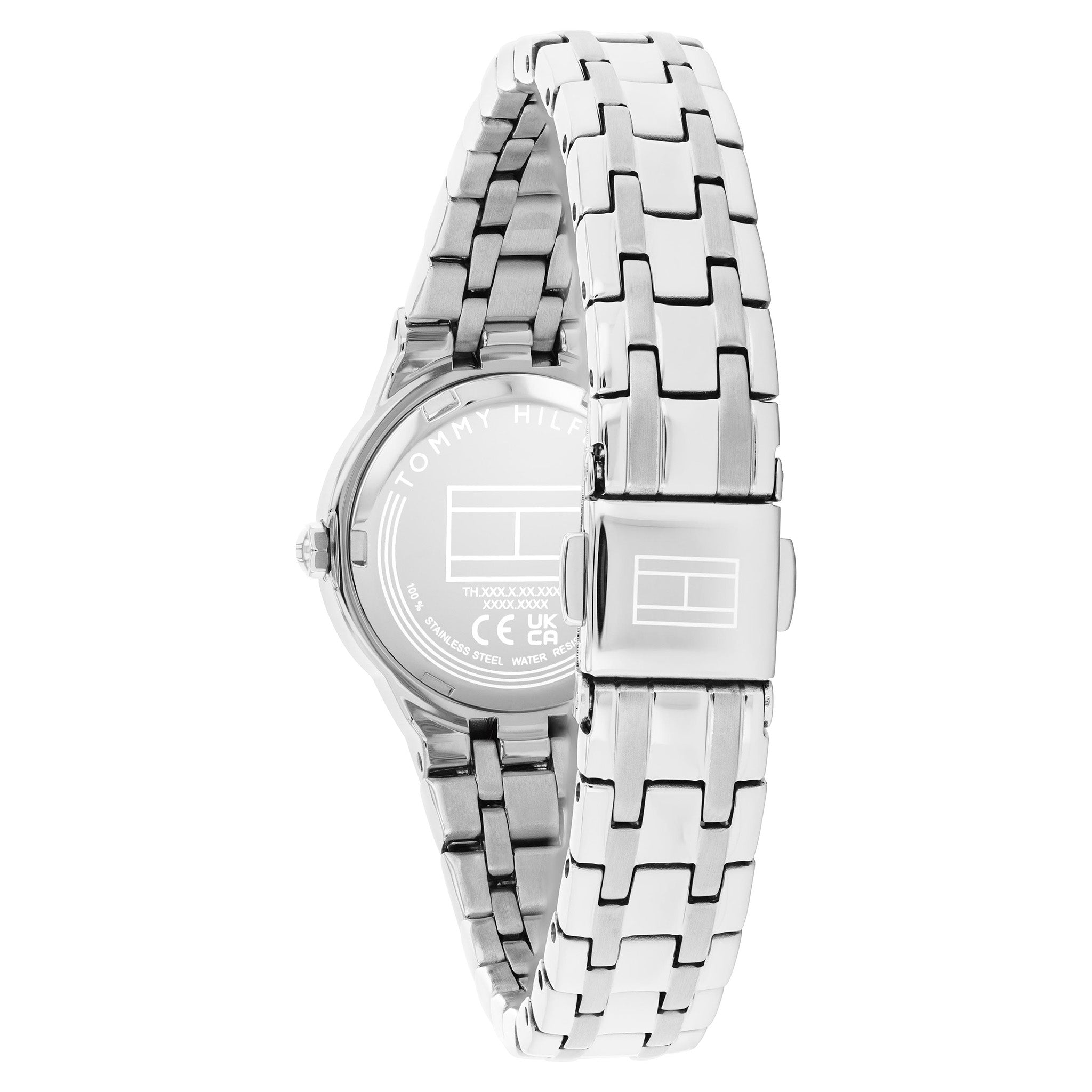 Tommy Hilfiger Stainless Steel Silver Dial Women's Watch - 1782889