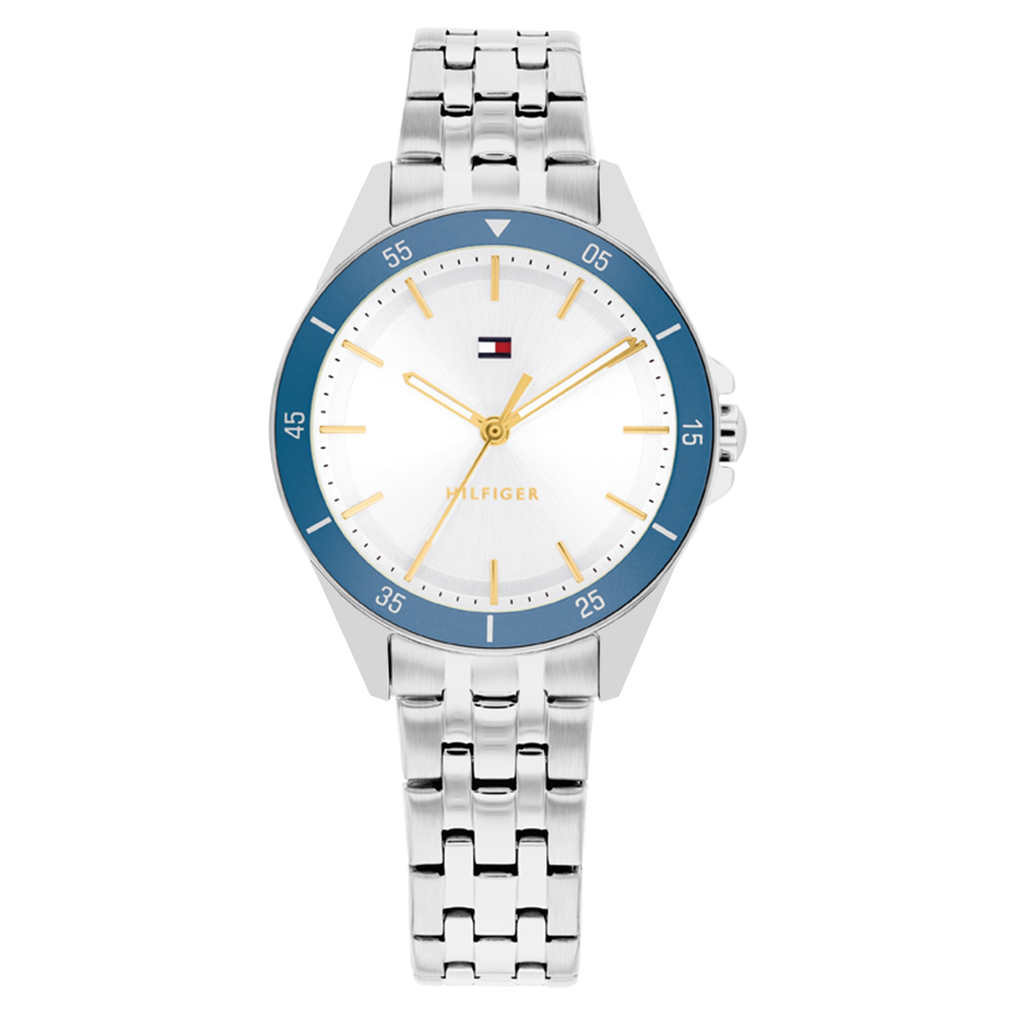Tommy Hilfiger Stainless Steel White Dial Women's Watch - 1782890