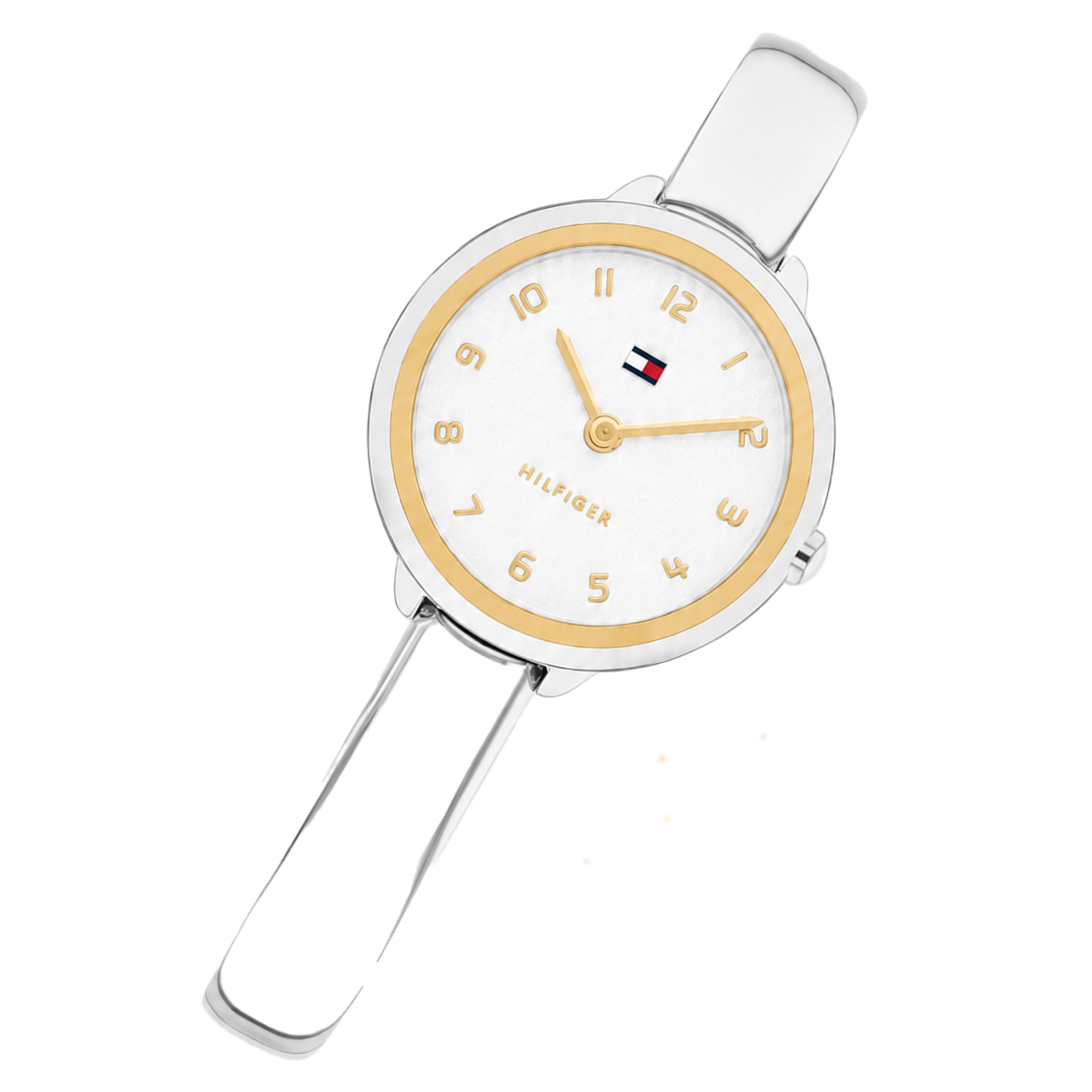 Tommy Hilfiger Stainless Steel Silver White Dial Women's Watch - 1782894