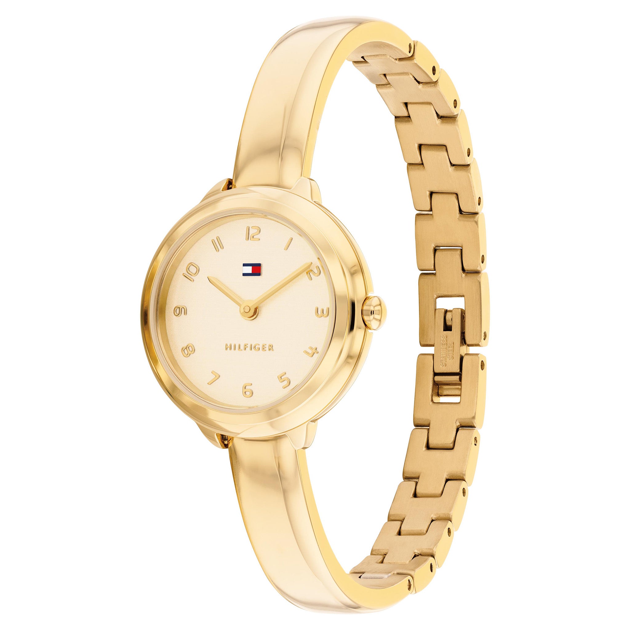 Tommy Hilfiger Gold Steel Light Gold Dial Women's Watch - 1782895