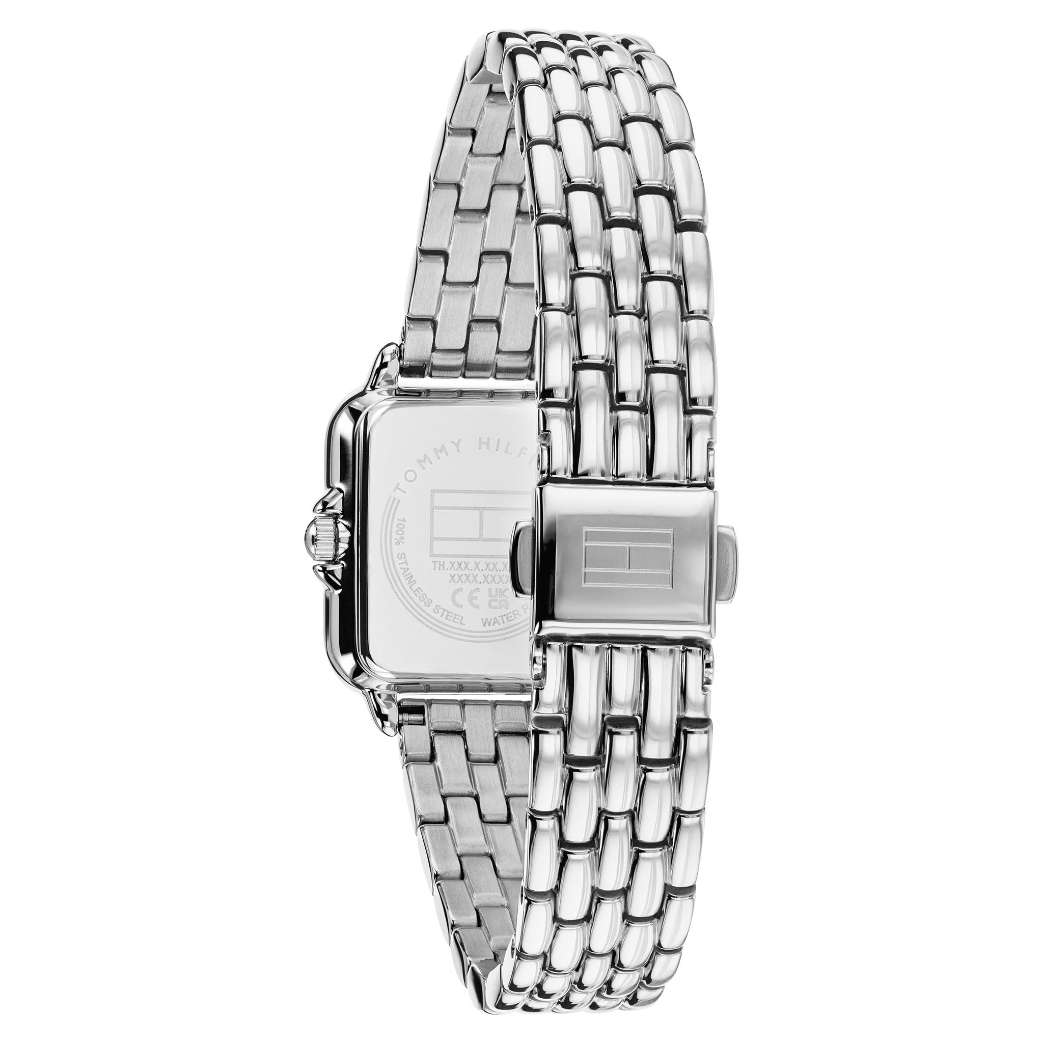 Tommy Hilfiger Silver Steel Blush MOP Dial Women's Watch - 1782914