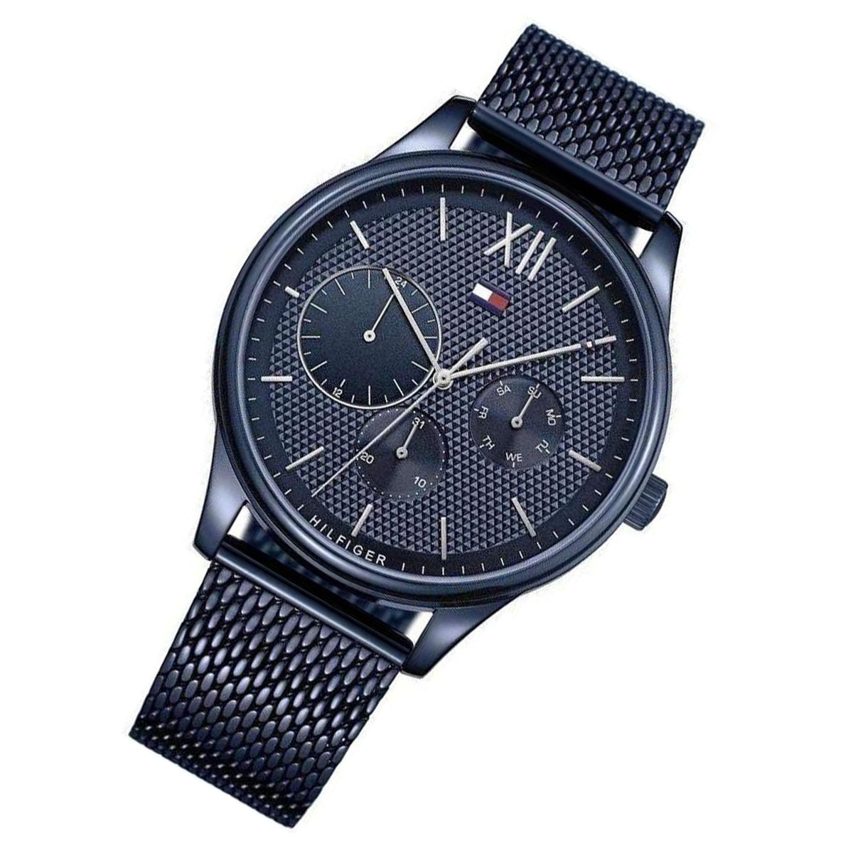 Tommy Hilfiger Mesh Blue Dial Men's Watch - 1791421