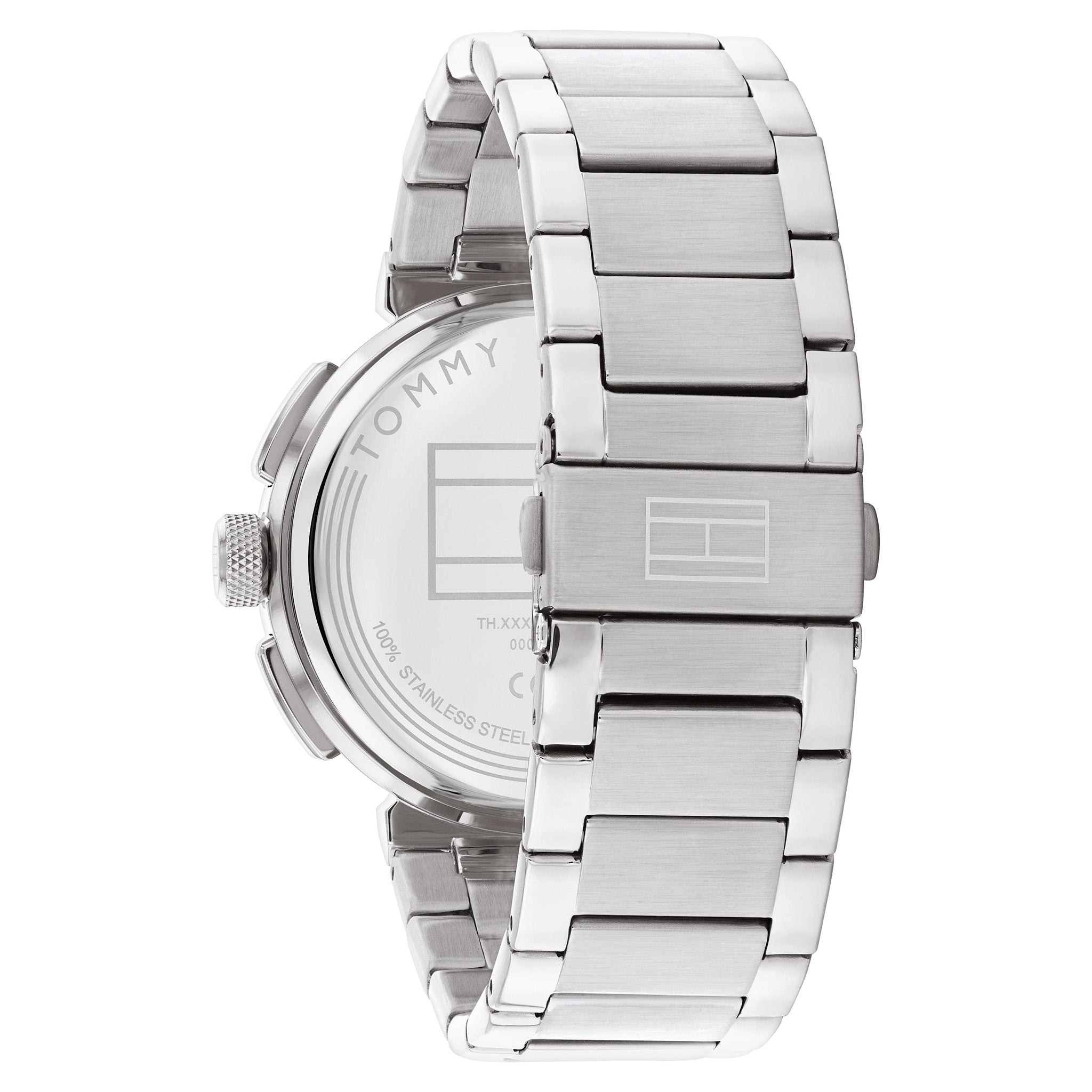 Tommy Hilfiger Stainless Steel Green Dial Multi-function Men's Watch - 1792117