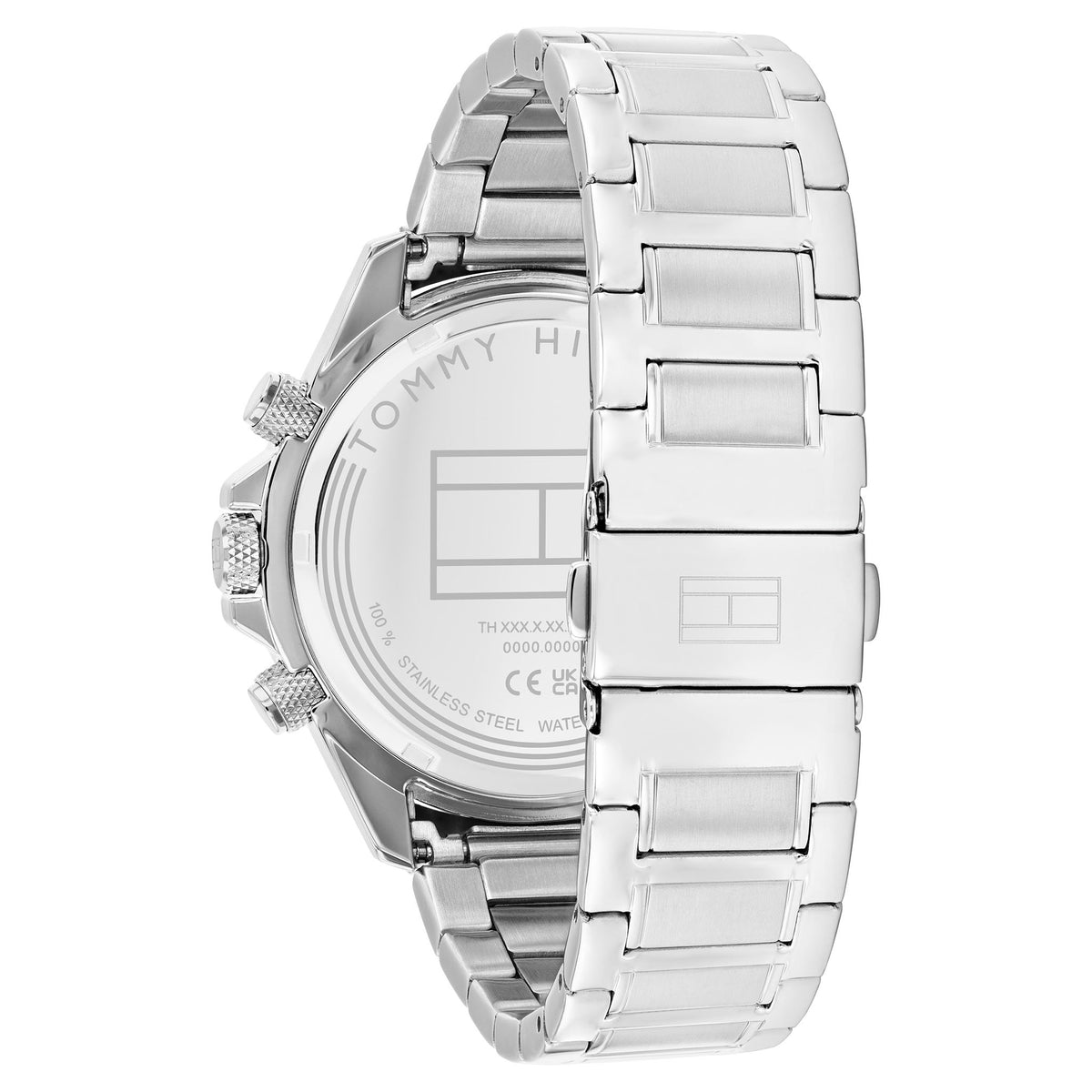 Tommy Hilfiger Stainless Steel Green Dial Multi-function Men's Watch - 1792211