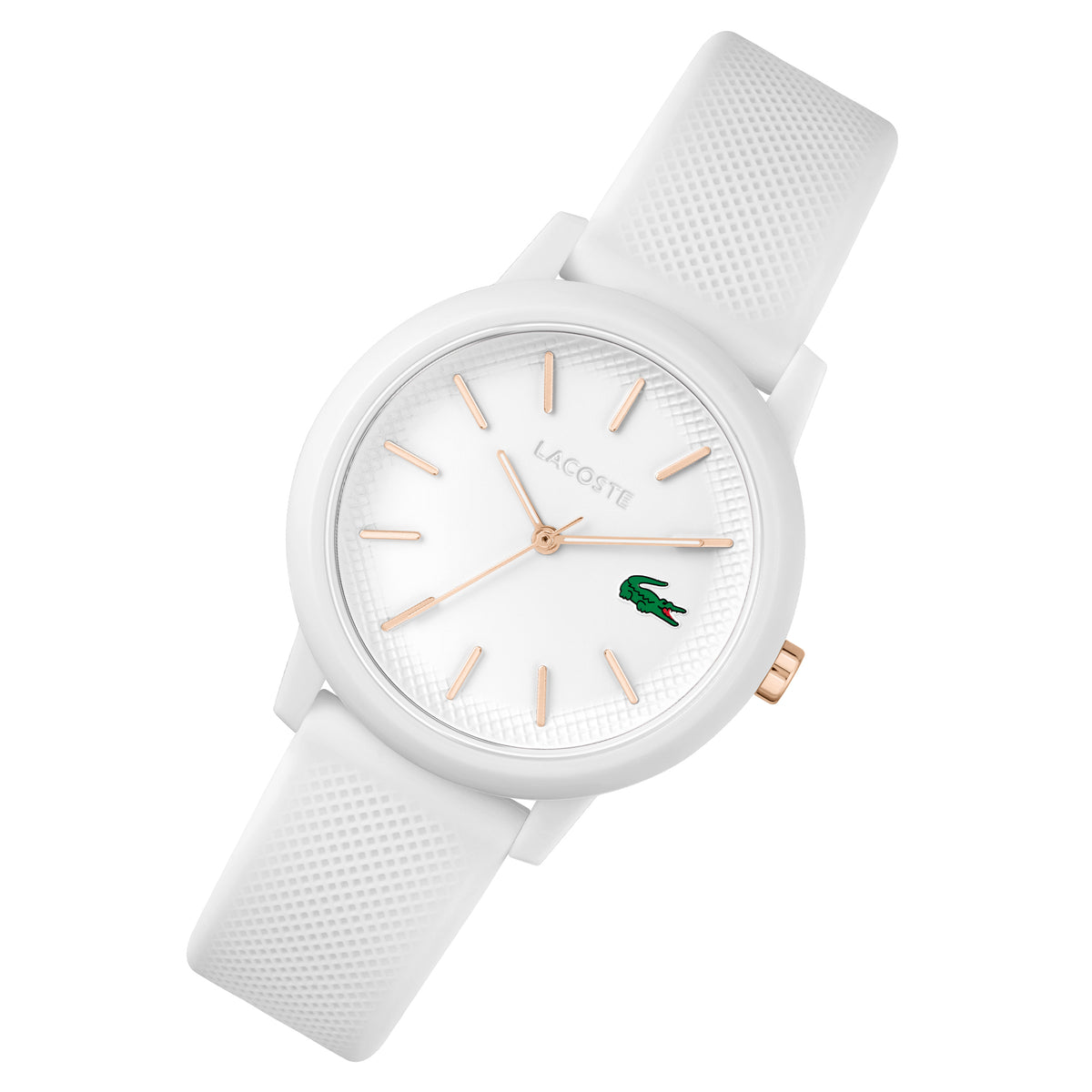 Lacoste White Silicone Women's Watch - 2001211