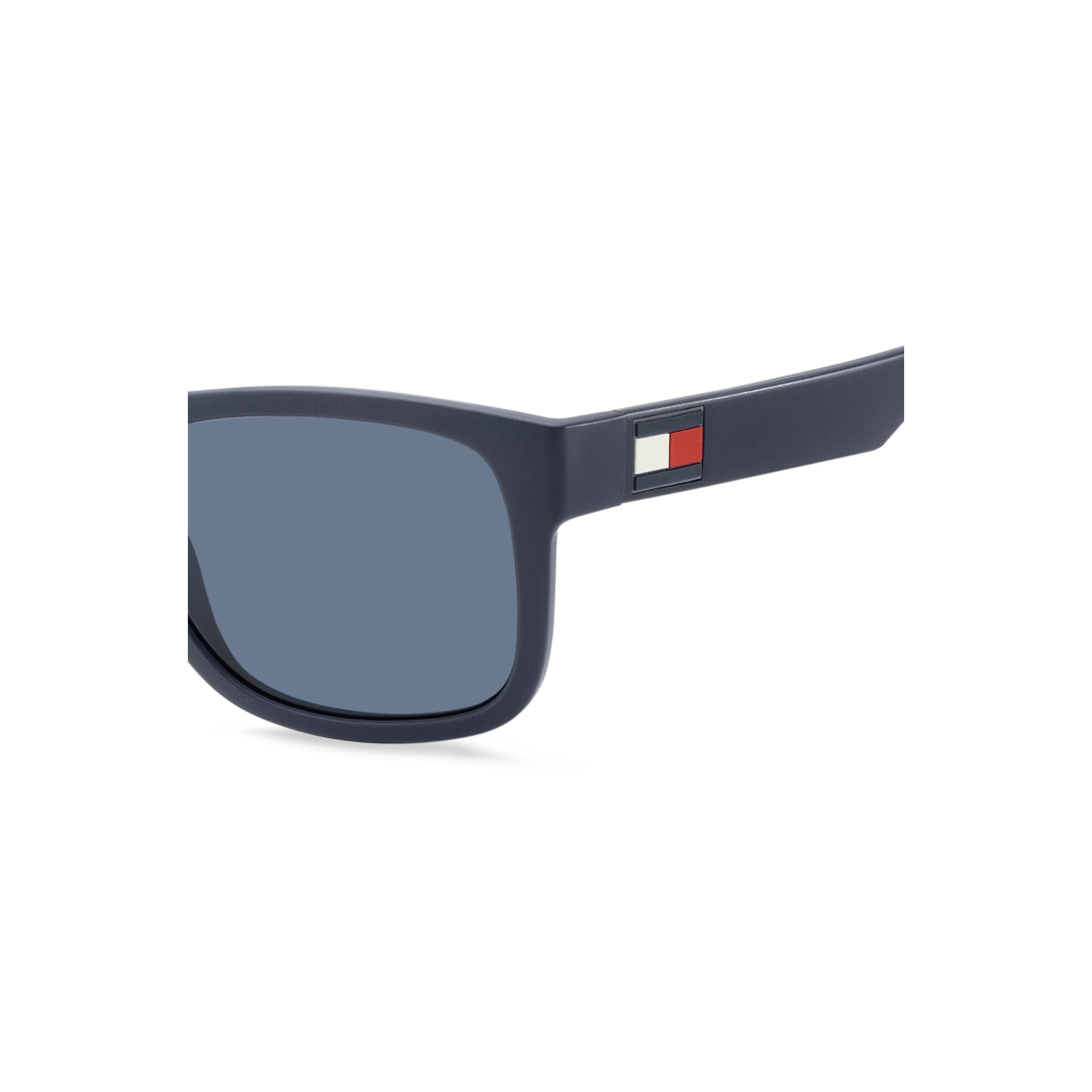 Tommy Hilfiger Men Sunglasses Rectangular Frame Blue Lens - TH 1556/S